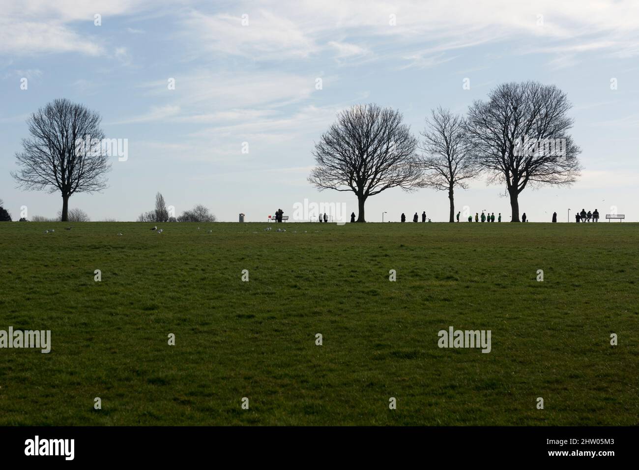 Oaklands Recreation Ground, Yardley, Birmingham, Royaume-Uni Banque D'Images