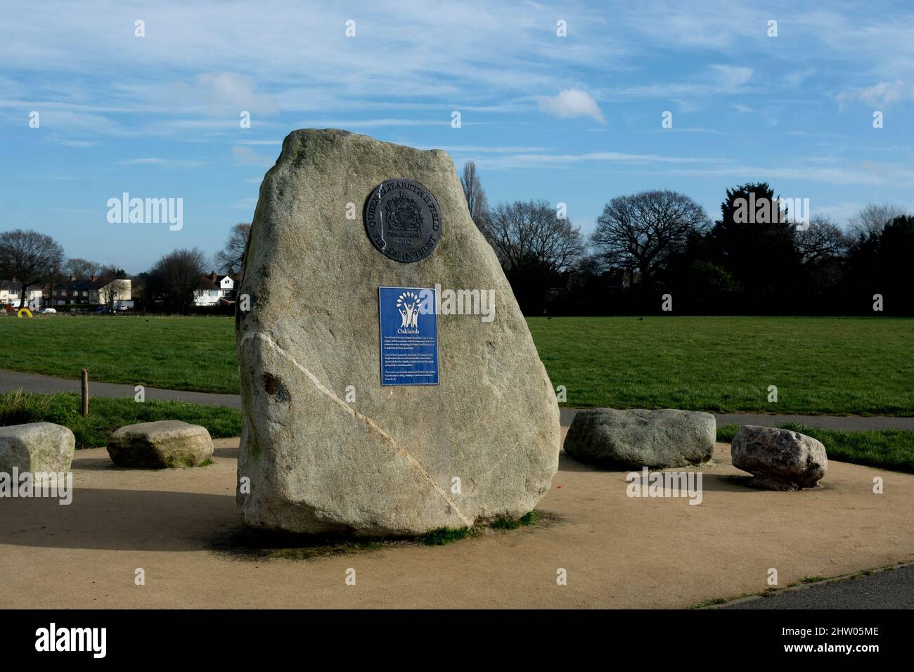 Oaklands Recreation Ground, Yardley, Birmingham, Royaume-Uni Banque D'Images