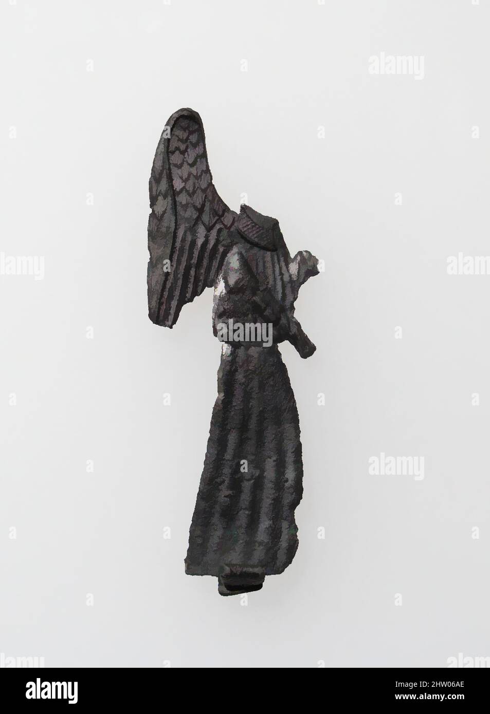 Art inspiré par l'insigne de Pilgrim, 14th–16th siècle, français, plomb, total : 1 3/4 x 13/16in. (4,5 x 2,1cm), Metalwork-Lead, oeuvres classiques modernisées par Artotop avec une touche de modernité. Formes, couleur et valeur, impact visuel accrocheur sur l'art émotions par la liberté d'œuvres d'art d'une manière contemporaine. Un message intemporel qui cherche une nouvelle direction créative. Artistes qui se tournent vers le support numérique et créent le NFT Artotop Banque D'Images