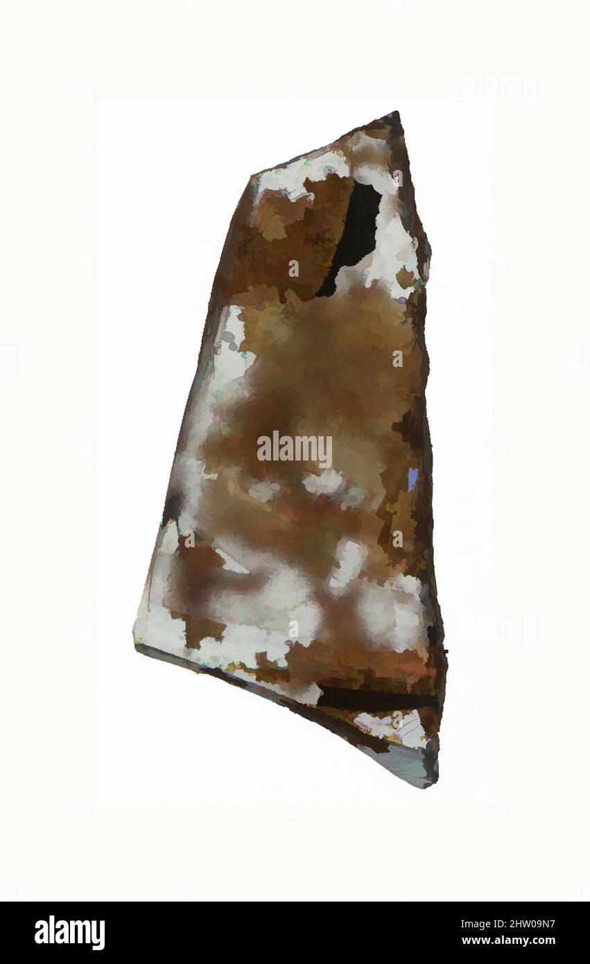 Art inspiré par fragment, 13th Century, Crusader, vitrail, 2 1/16 × 15/16 × 3/16 po. (5,2 × 2,4 × 0,5 cm), vitraux, oeuvres classiques modernisées par Artotop avec une touche de modernité. Formes, couleur et valeur, impact visuel accrocheur sur l'art émotions par la liberté d'œuvres d'art d'une manière contemporaine. Un message intemporel qui cherche une nouvelle direction créative. Artistes qui se tournent vers le support numérique et créent le NFT Artotop Banque D'Images