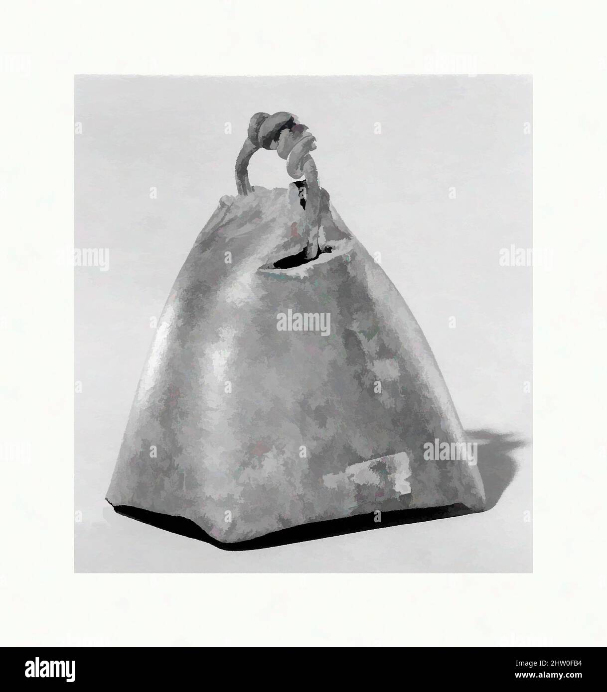 Art inspiré par Bell, Ancient?, Rome, Italie, Italien (ancien romain), Métal, hauteur 5,8 cm, diamètre 5,3 cm x 3,7 cm, poids 114 g., Idiophone-frappé-cloche-sans clapper, œuvres classiques modernisées par Artotop avec une touche de modernité. Formes, couleur et valeur, impact visuel accrocheur sur l'art émotions par la liberté d'œuvres d'art d'une manière contemporaine. Un message intemporel qui cherche une nouvelle direction créative. Artistes qui se tournent vers le support numérique et créent le NFT Artotop Banque D'Images