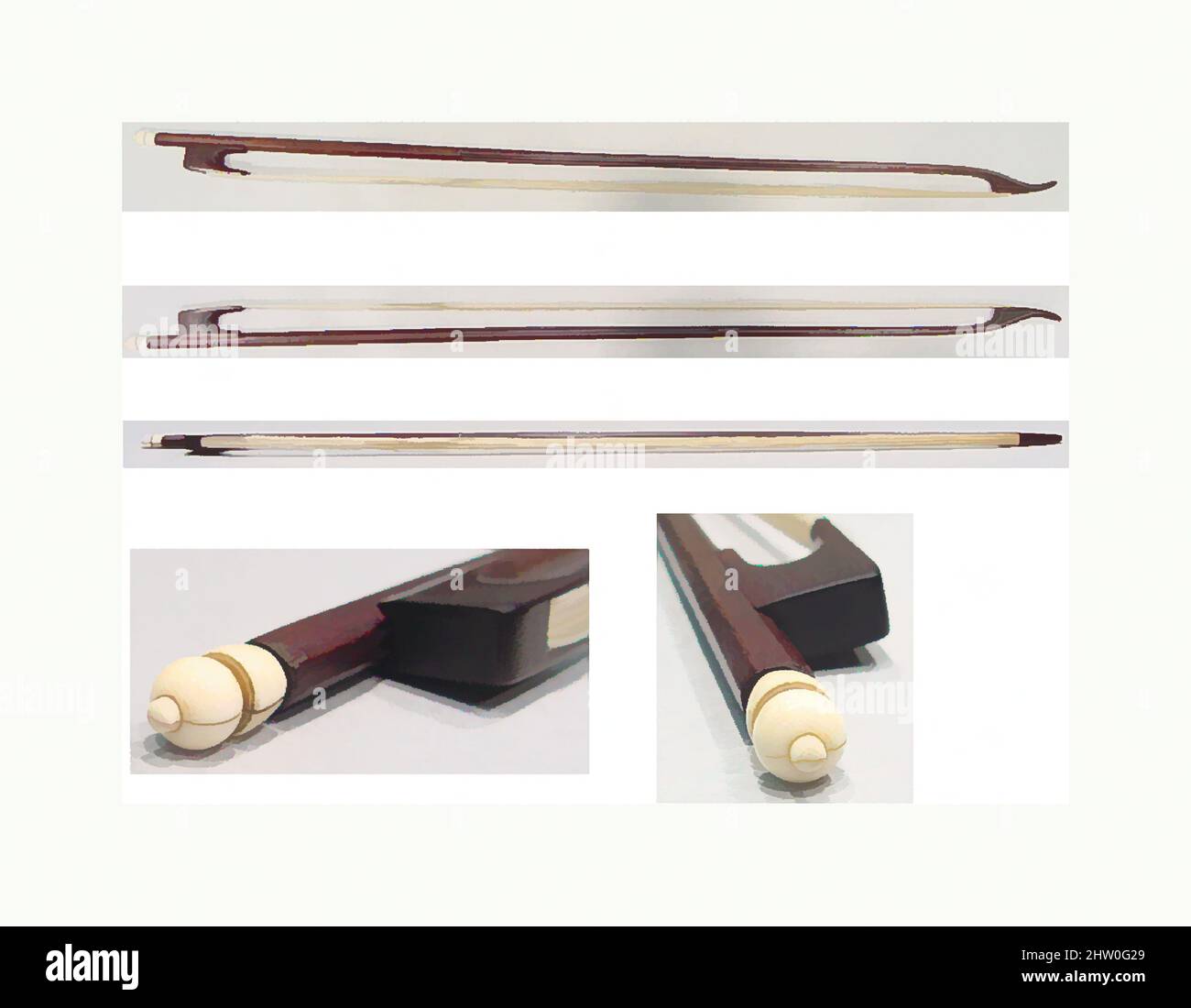 Art inspiré par Gamba Bow, première moitié du 18th siècle, Royaume-Uni, British, Wood, L. 70,3 cm (27 11/16 in.), chordophone-Accessoires-Bow, oeuvres classiques modernisées par Artotop avec une touche de modernité. Formes, couleur et valeur, impact visuel accrocheur sur l'art émotions par la liberté d'œuvres d'art d'une manière contemporaine. Un message intemporel qui cherche une nouvelle direction créative. Artistes qui se tournent vers le support numérique et créent le NFT Artotop Banque D'Images