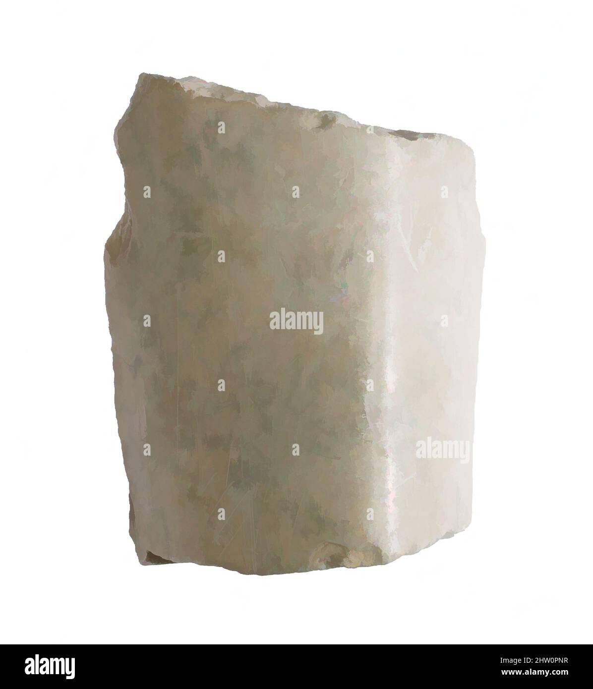 Art inspiré par le bras ou la jambe (?), Nouveau Royaume, période Amarna, dynastie 18, ca. 1353–1336 av. J.-C., d'Égypte, du Moyen-Égypte, Amarna (Akhetaten), Grand Temple de l'Aten, fosse à l'extérieur du mur sud, fouilles de Petrie/carter, 1891–92, calcaire injuré, H. 9,9 x O. 7,9 x D. 4,7 cm, œuvres classiques modernisées par Artotop avec une touche de modernité. Formes, couleur et valeur, impact visuel accrocheur sur l'art émotions par la liberté d'œuvres d'art d'une manière contemporaine. Un message intemporel qui cherche une nouvelle direction créative. Artistes qui se tournent vers le support numérique et créent le NFT Artotop Banque D'Images