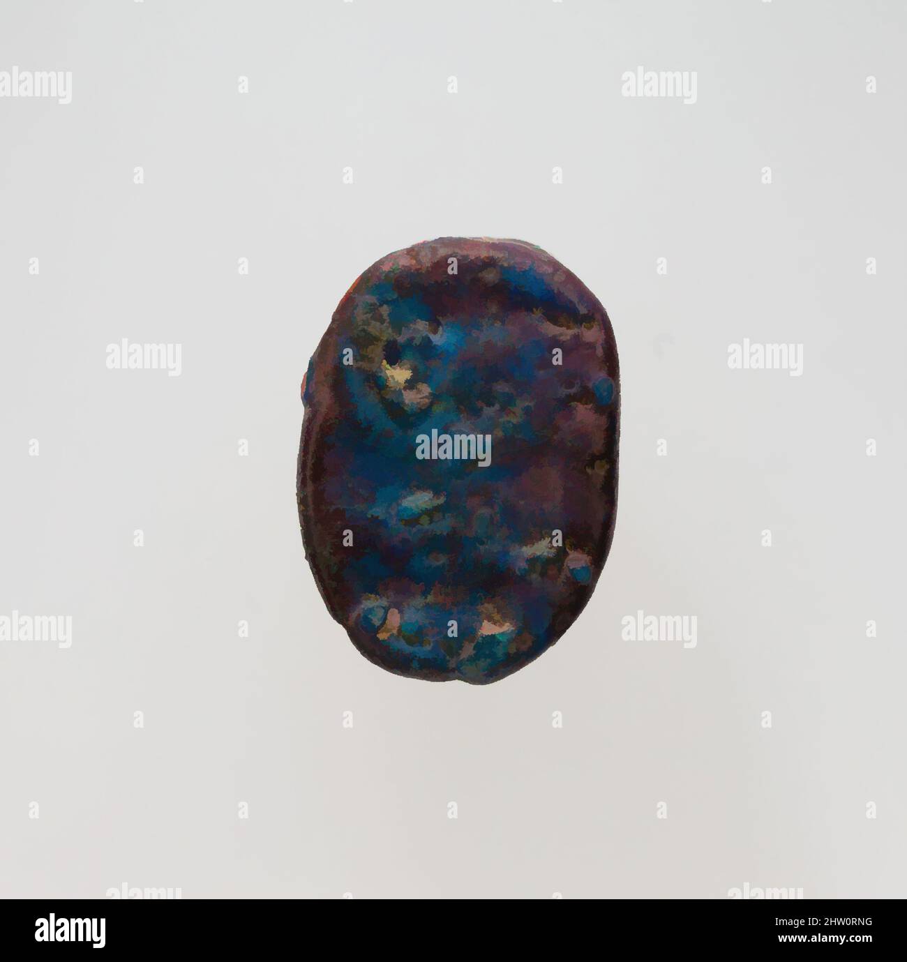 Art inspiré par Scarab, Nouveau Royaume, dynastie 18, ca. 1479–1458 av. J.-C., d'Égypte, haute-Égypte, Thèbes, Deir el-Bahri, Hatshepsut Hole, Hathor Shrine, 1922–23, Faience, œuvres classiques modernisées par Artotop avec une touche de modernité. Formes, couleur et valeur, impact visuel accrocheur sur l'art émotions par la liberté d'œuvres d'art d'une manière contemporaine. Un message intemporel qui cherche une nouvelle direction créative. Artistes qui se tournent vers le support numérique et créent le NFT Artotop Banque D'Images