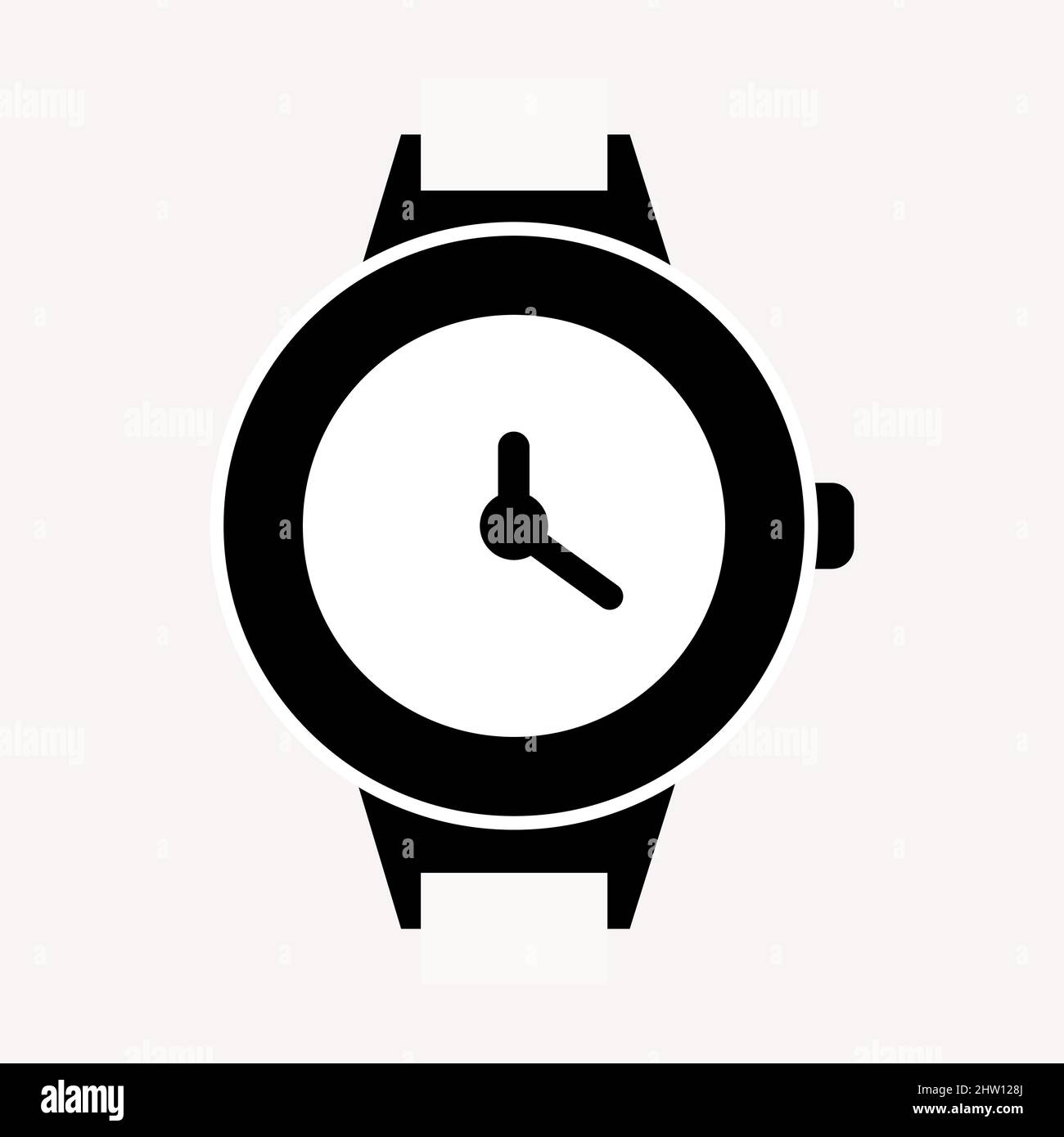 Icône vectorielle abstraite sur le blanc, Illustration isolée pour la conception graphique et web.Symbole plat simple. Illustration de Vecteur