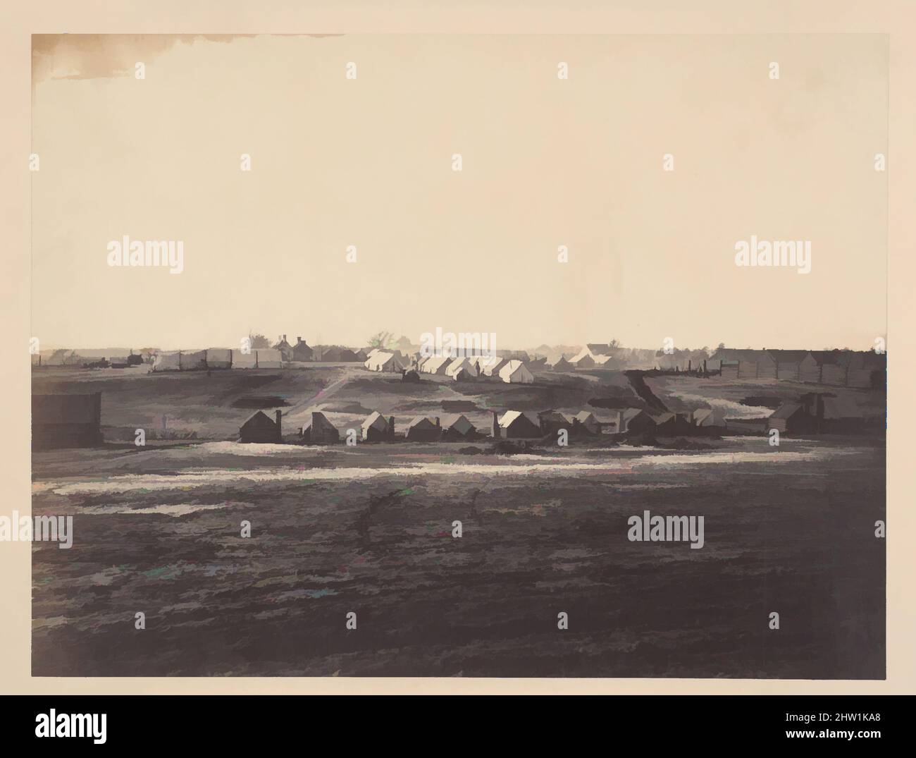 Art inspiré par civil War View, 1860s, impression argentée en verre négatif, photographies, Thomas C. Roche (américain, 1826–1895), et al, œuvres classiques modernisées par Artotop avec une touche de modernité. Formes, couleur et valeur, impact visuel accrocheur sur l'art émotions par la liberté d'œuvres d'art d'une manière contemporaine. Un message intemporel qui cherche une nouvelle direction créative. Artistes qui se tournent vers le support numérique et créent le NFT Artotop Banque D'Images
