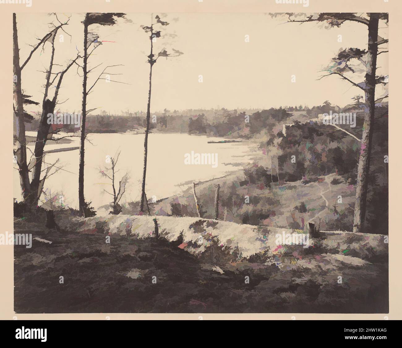 Art inspiré par civil War View, 1860s, impression argentée en verre négatif, photographies, Thomas C. Roche (américain, 1826–1895), et al, œuvres classiques modernisées par Artotop avec une touche de modernité. Formes, couleur et valeur, impact visuel accrocheur sur l'art émotions par la liberté d'œuvres d'art d'une manière contemporaine. Un message intemporel qui cherche une nouvelle direction créative. Artistes qui se tournent vers le support numérique et créent le NFT Artotop Banque D'Images