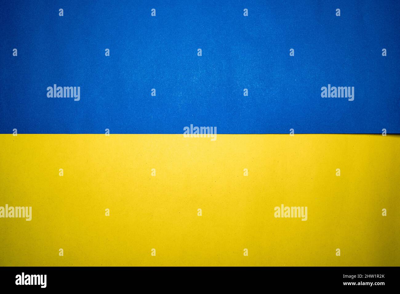 Arrière-plan de texture de papier bleu et jaune Banque D'Images