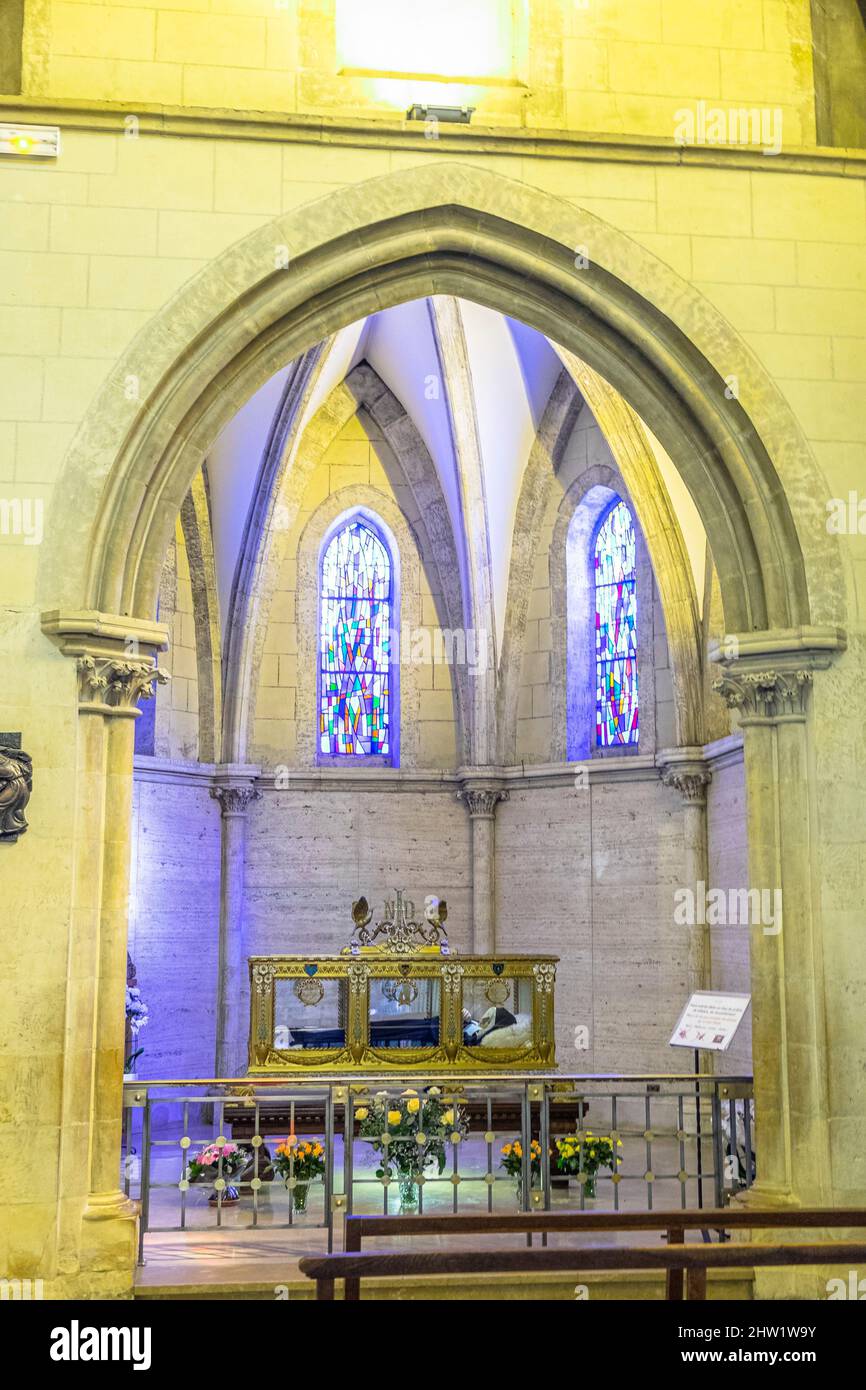 France, Nievre, sanctuaire de Sainte-Bernadette, notre-Dame de Lourdes, Nevers Banque D'Images