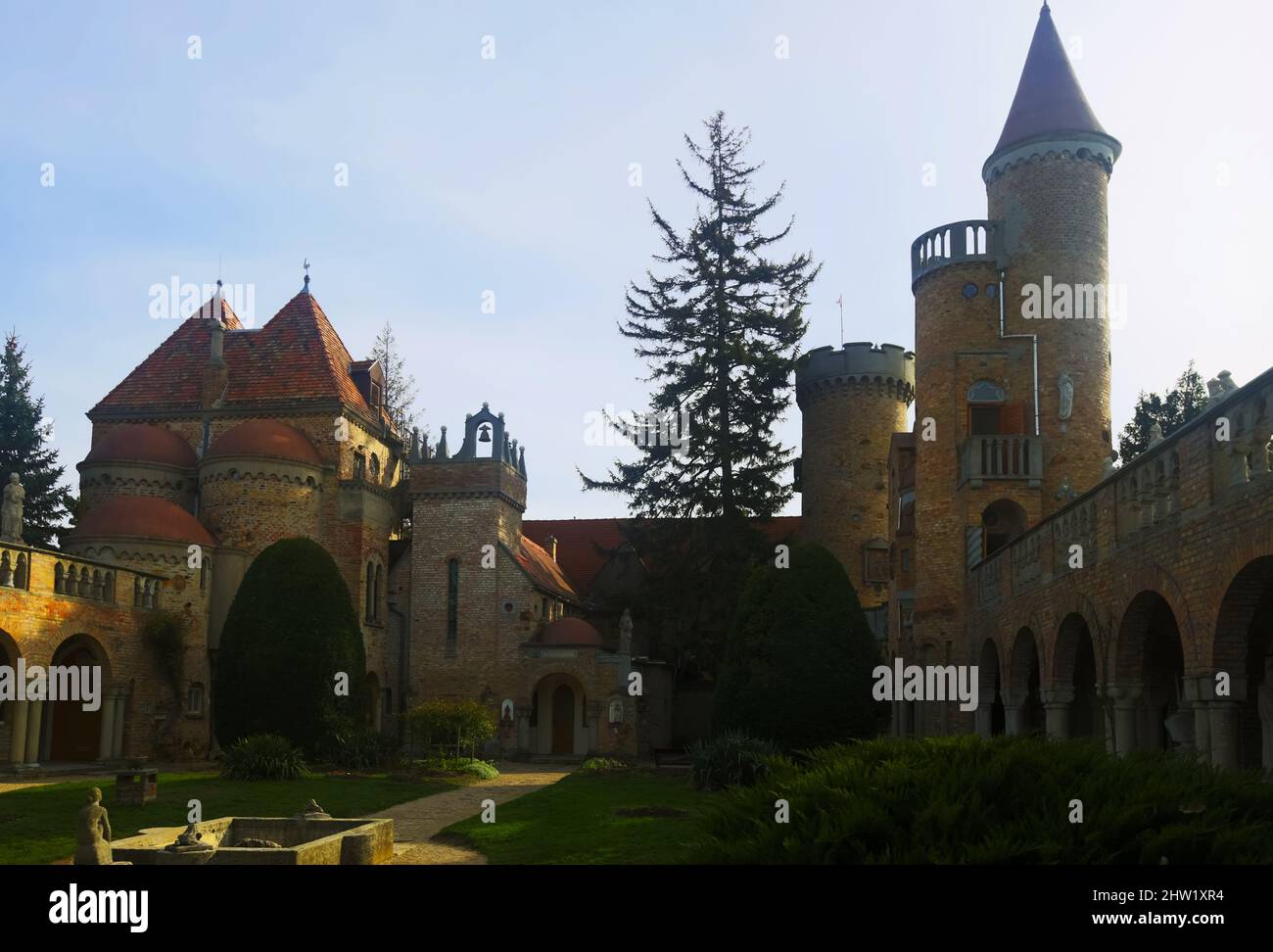 Cory Var, Szekesfehervar, Hongrie Banque D'Images