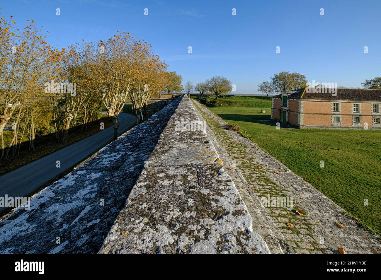 France, Charente-Maritime, Hiers-Brouage, les plus beaux villages de France, la forteresse Vauban Banque D'Images