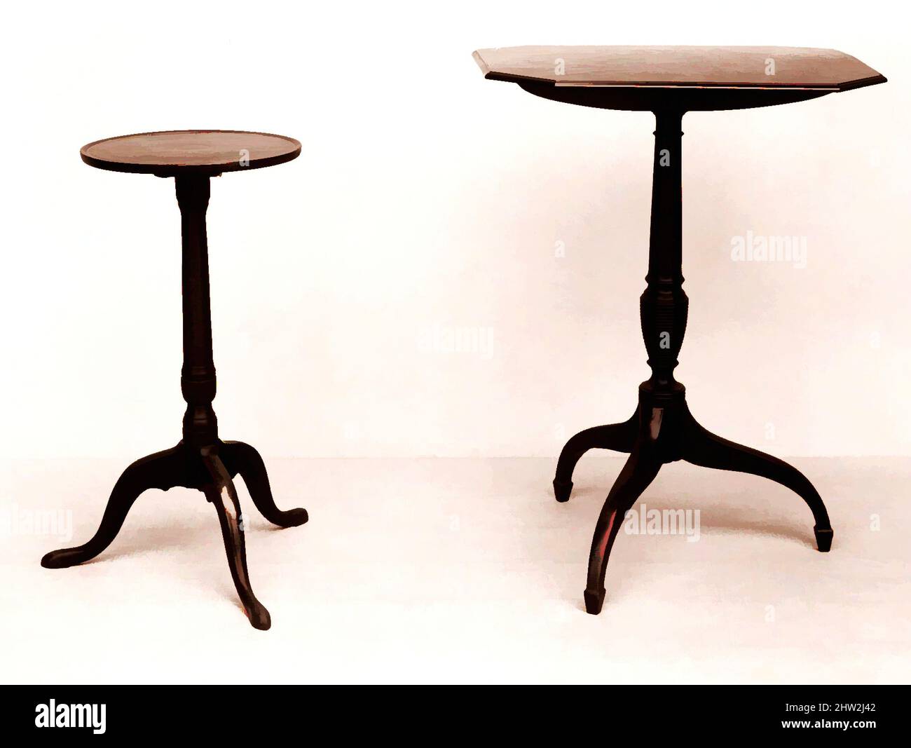 Art inspiré par la table à thé inclinable, env. 1800, américain, acajou, 29 1/2 x 22 x 16 po. (74,9 x 55,9 x 40,6 cm), mobilier, oeuvres classiques modernisées par Artotop avec une touche de modernité. Formes, couleur et valeur, impact visuel accrocheur sur l'art émotions par la liberté d'œuvres d'art d'une manière contemporaine. Un message intemporel qui cherche une nouvelle direction créative. Artistes qui se tournent vers le support numérique et créent le NFT Artotop Banque D'Images