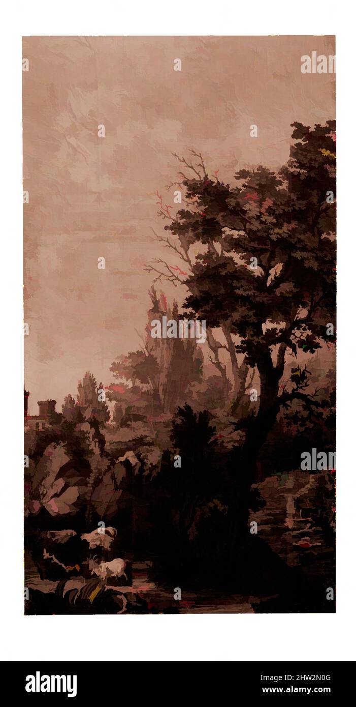 Art inspiré par Wallpaper, env. 1790, fabriqué à Paris, France, papier, 77 x 40 1/4 po. (195,6 x 102,2 cm), Natural substances, Arthur et Robert Wallpapers, œuvres classiques modernisées par Artotop avec une touche de modernité. Formes, couleur et valeur, impact visuel accrocheur sur l'art émotions par la liberté d'œuvres d'art d'une manière contemporaine. Un message intemporel qui cherche une nouvelle direction créative. Artistes qui se tournent vers le support numérique et créent le NFT Artotop Banque D'Images