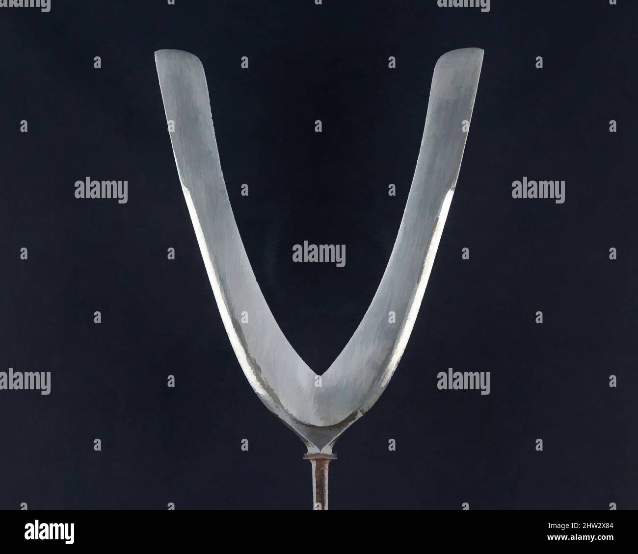 Art inspiré par Arrowhead (Yanonē), 18th siècle, japonais, acier, L. 15 3/4 po. (40 cm) ; L. de la tête 5 1/4 po. (13,3 cm) ; avec 4 1/4 po (10,8 cm) ; poids 3,3 oz (93,6 g), matériel de tir à l'arc - pointes de flèches, oeuvres classiques modernisées par Artotop avec un peu de modernité. Formes, couleur et valeur, impact visuel accrocheur sur l'art émotions par la liberté d'œuvres d'art d'une manière contemporaine. Un message intemporel qui cherche une nouvelle direction créative. Artistes qui se tournent vers le support numérique et créent le NFT Artotop Banque D'Images