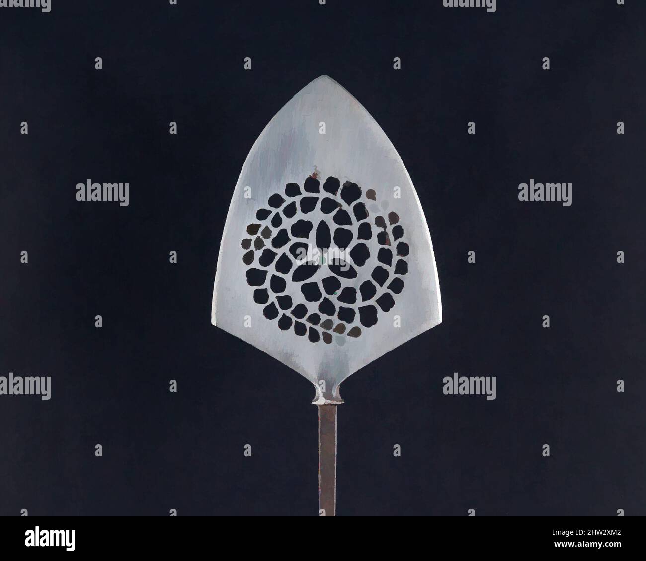 Art inspiré par Arrowhead (Yanonē), 18th siècle, japonais, acier, L. 9 1/4 po. (23,5 cm) ; L. de la tête 3 3/8 po. (8,6 cm) ; avec 2 3/8 po (6 cm) ; poids 1,5 oz (42,5 g), matériel de tir à l'arc - pointes de flèches, oeuvres classiques modernisées par Artotop avec un peu de modernité. Formes, couleur et valeur, impact visuel accrocheur sur l'art émotions par la liberté d'œuvres d'art d'une manière contemporaine. Un message intemporel qui cherche une nouvelle direction créative. Artistes qui se tournent vers le support numérique et créent le NFT Artotop Banque D'Images