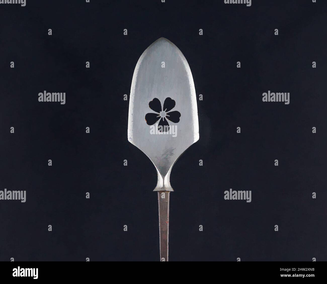 Art inspiré par Arrowhead (Yanonē), 18th siècle, japonais, acier, L. 8 3/8 po. (21,3 cm) ; L. de la tête 3/4 po. (1,9 cm) ; avec 1 3/8 po (3,5 cm) ; poids 1,6 oz (45,4 g), matériel de tir à l'arc - pointes de flèches, oeuvres classiques modernisées par Artotop avec un peu de modernité. Formes, couleur et valeur, impact visuel accrocheur sur l'art émotions par la liberté d'œuvres d'art d'une manière contemporaine. Un message intemporel qui cherche une nouvelle direction créative. Artistes qui se tournent vers le support numérique et créent le NFT Artotop Banque D'Images