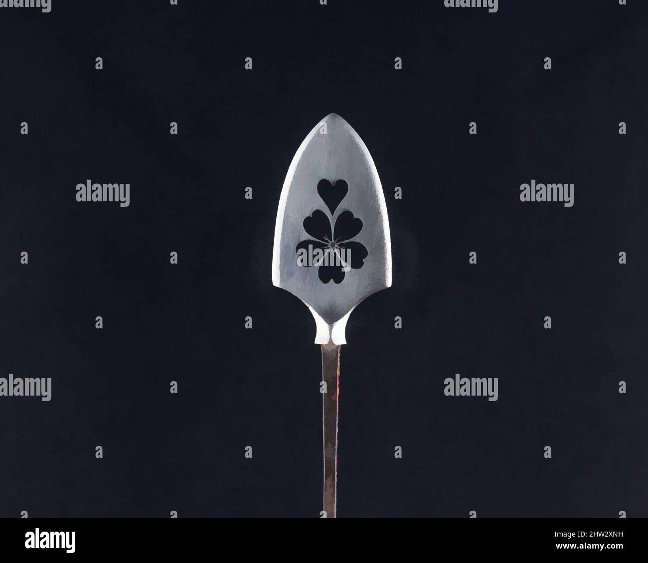 Art inspiré par Arrowhead (Yanonē), 18th siècle, japonais, acier, L. 6 1/4 po. (15,9 cm) ; L. de la tête 2 3/8 po. (6 cm) ; avec 1 1/4 po (3,2 cm) ; poids 0,9 oz (25,5 g), matériel de tir à l'arc - pointes de flèches, oeuvres classiques modernisées par Artotop avec un peu de modernité. Formes, couleur et valeur, impact visuel accrocheur sur l'art émotions par la liberté d'œuvres d'art d'une manière contemporaine. Un message intemporel qui cherche une nouvelle direction créative. Artistes qui se tournent vers le support numérique et créent le NFT Artotop Banque D'Images