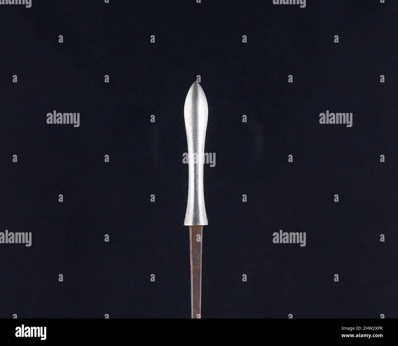 Art inspiré par Arrowhead (Yanonē), 18th siècle, japonais, acier, L. 7 po. (17,8 cm) ; L. de la tête 2 1/8 po. (5,4 cm) ; avec 3/8 po (1 cm) ; poids 0,8 oz (22,7 g), matériel de tir à l'arc - pointes de flèches, oeuvres classiques modernisées par Artotop avec un peu de modernité. Formes, couleur et valeur, impact visuel accrocheur sur l'art émotions par la liberté d'œuvres d'art d'une manière contemporaine. Un message intemporel qui cherche une nouvelle direction créative. Artistes qui se tournent vers le support numérique et créent le NFT Artotop Banque D'Images