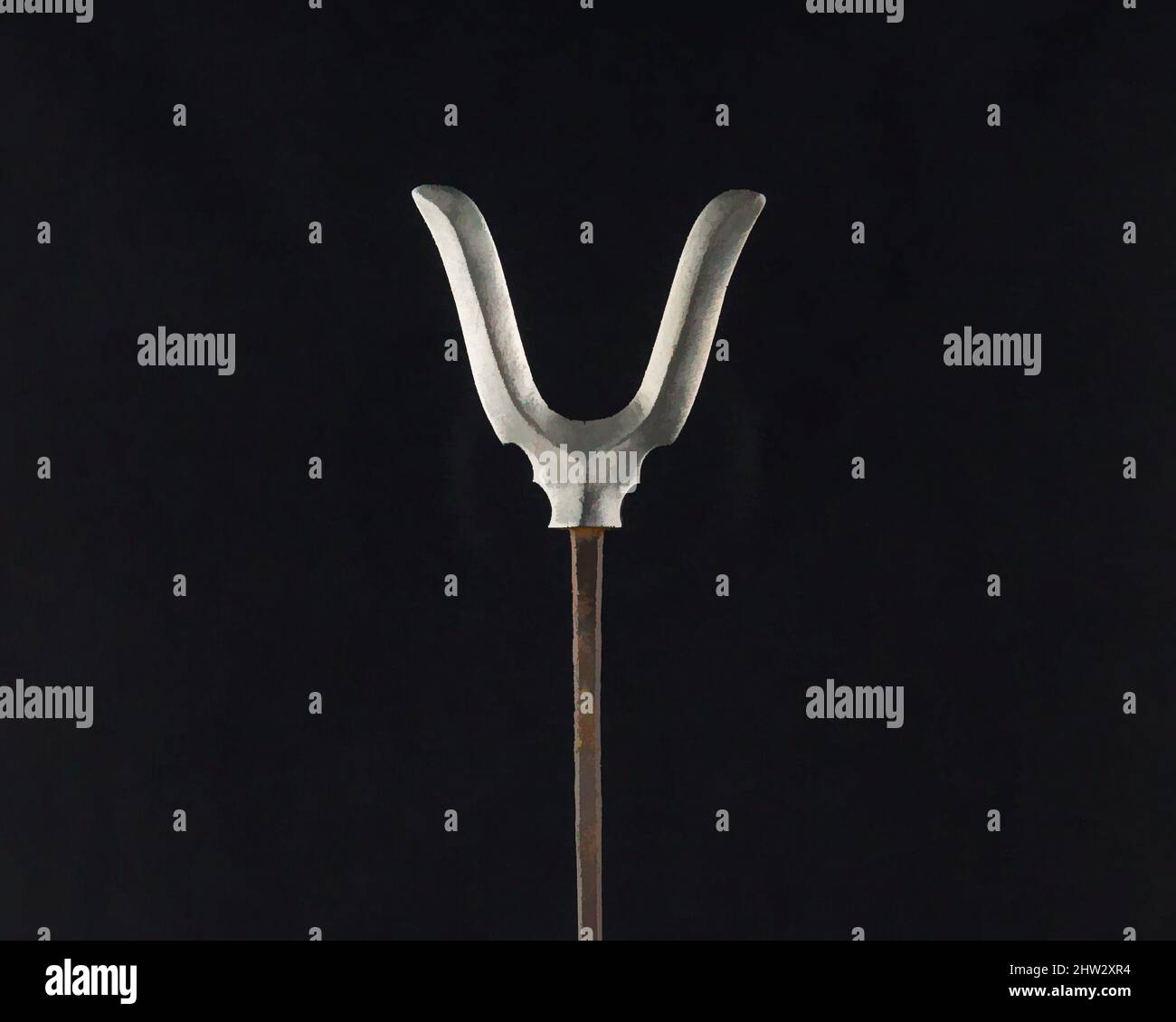 Art inspiré par Arrowhead (Yanonē), 18th siècle, japonais, acier, L. 8 5/8 po. (21,9 cm) ; L. de la tête 1 7/8 po. (4,8 cm) ; avec 2 po (5,1 cm) ; poids 1 oz (28,3 g), matériel de tir à l'arc - pointes de flèches, oeuvres classiques modernisées par Artotop avec un peu de modernité. Formes, couleur et valeur, impact visuel accrocheur sur l'art émotions par la liberté d'œuvres d'art d'une manière contemporaine. Un message intemporel qui cherche une nouvelle direction créative. Artistes qui se tournent vers le support numérique et créent le NFT Artotop Banque D'Images