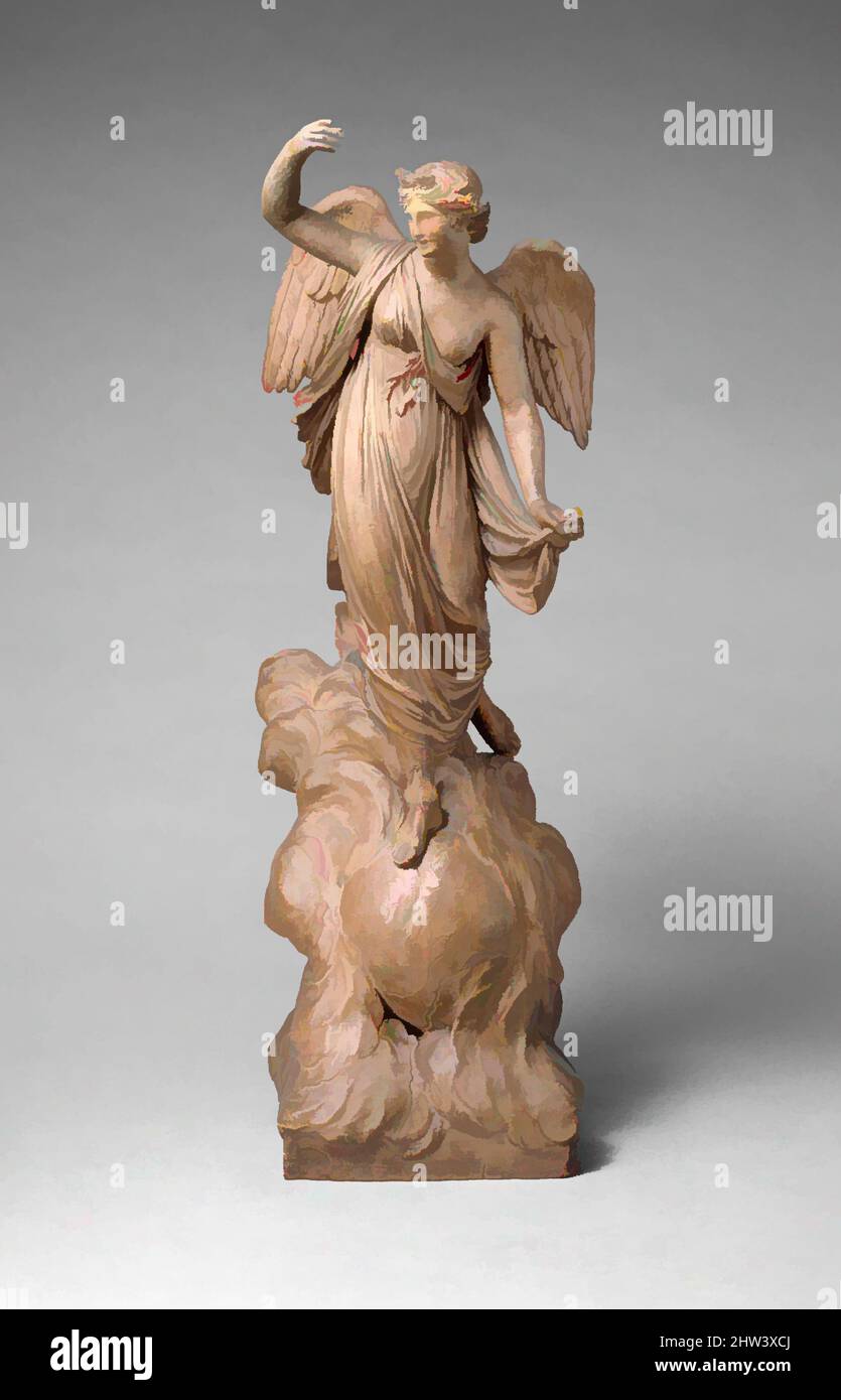 Art inspiré par la lutte de la victoire sur Terre, 1809, belge, Bruxelles, terre cuite, Hauteur : 21 5/8 po (54,9 cm), Sculpture, Gilles-Lambert Godecharle (Bruxelles, Belgique 1750–1835 Bruxelles, Belgique), Le Godecharle, formé à Paris, est devenu le plus important sculpteur néoclassique de Belgique, les œuvres classiques modernisées par Artotop avec une touche de modernité. Formes, couleur et valeur, impact visuel accrocheur sur l'art émotions par la liberté d'œuvres d'art d'une manière contemporaine. Un message intemporel qui cherche une nouvelle direction créative. Artistes qui se tournent vers le support numérique et créent le NFT Artotop Banque D'Images