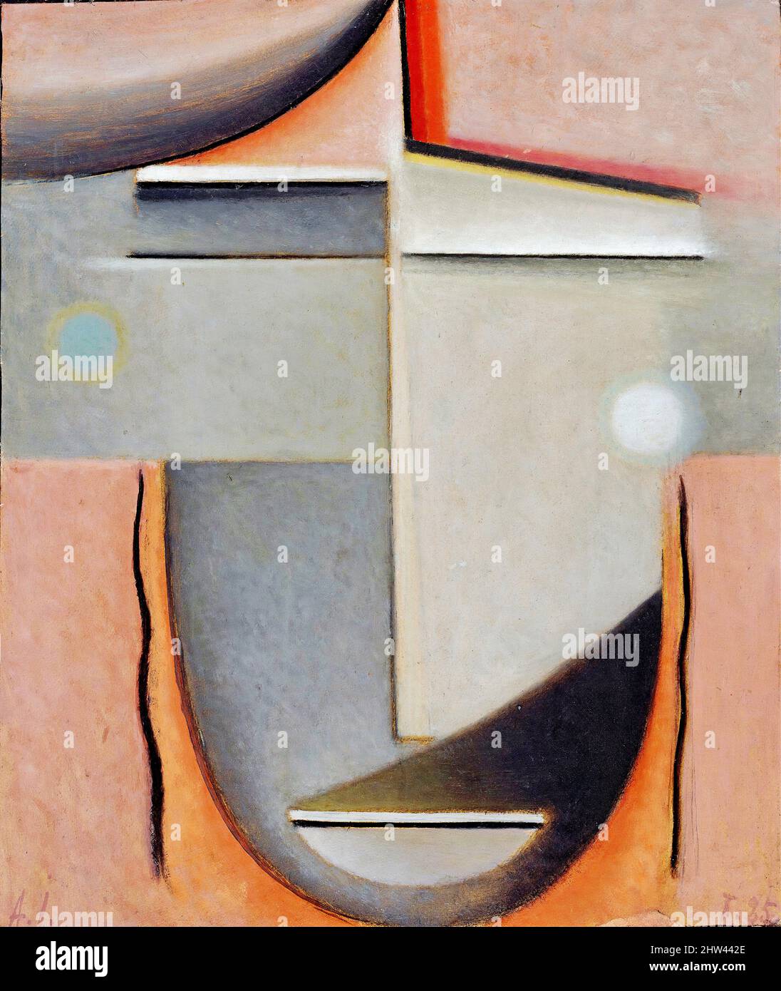 Alexej von Jawlensky - Abstract Head - Love - 1925 Banque D'Images