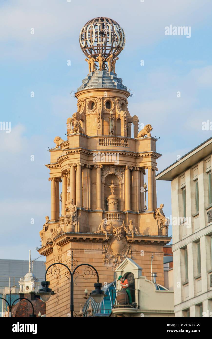 London Coliseum Theatre, Londres, Angleterre, Royaume-Uni Banque D'Images