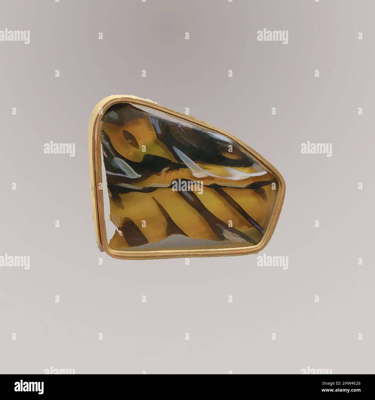 Art inspiré par la mosaïque de verre fragment de bol, début impérial, fin du 1st siècle C.-B.–début du 1st siècle A.D., romain, verre; moulé, autre: 1 1/4 x 1 5/8 po. (3,1 x 4,1 cm), verre, violet translucide profond, brun, jaune miel clair, Bleu, et blanc opaque., côté convexe., Marbled, oeuvres classiques modernisées par Artotop avec une touche de modernité. Formes, couleur et valeur, impact visuel accrocheur sur l'art émotions par la liberté d'œuvres d'art d'une manière contemporaine. Un message intemporel qui cherche une nouvelle direction créative. Artistes qui se tournent vers le support numérique et créent le NFT Artotop Banque D'Images