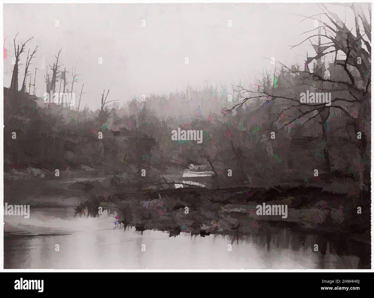 Art inspiré par Bull Run. Blackburn's Ford, CA. 1862, impression argentée d'albumine de négatif de verre, photographies, Timothy H. O'Sullivan (américain, né en Irlande, 1840–1882, oeuvres classiques modernisées par Artotop avec une touche de modernité. Formes, couleur et valeur, impact visuel accrocheur sur l'art émotions par la liberté d'œuvres d'art d'une manière contemporaine. Un message intemporel qui cherche une nouvelle direction créative. Artistes qui se tournent vers le support numérique et créent le NFT Artotop Banque D'Images