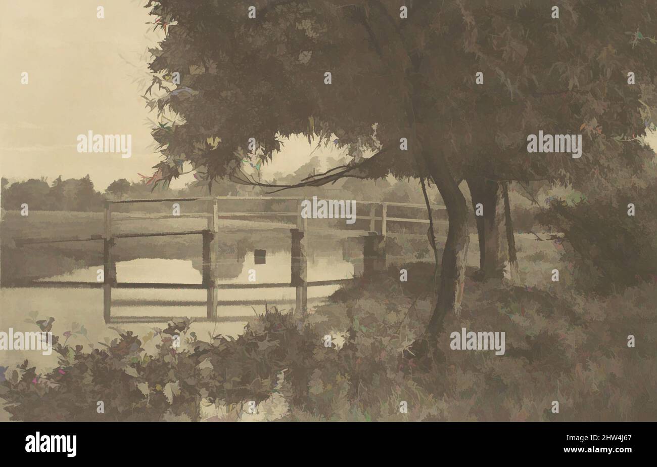 Art inspiré par On the « Sow » près de Walton's House à Shallowford, 1880s, imprimé en 1888, Photogravure, 12,9 x 20,0 cm. (5 1/16 x 7 7/8 po.), George Bankart (British, Classic œuvres modernisées par Artotop avec une touche de modernité. Formes, couleur et valeur, impact visuel accrocheur sur l'art émotions par la liberté d'œuvres d'art d'une manière contemporaine. Un message intemporel qui cherche une nouvelle direction créative. Artistes qui se tournent vers le support numérique et créent le NFT Artotop Banque D'Images