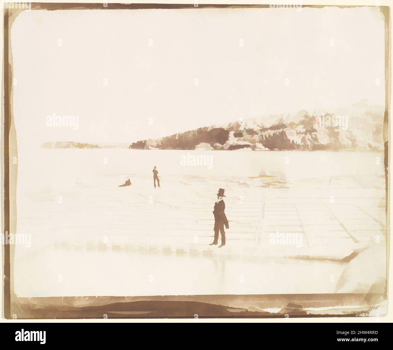 Art inspiré par la baie de Saint-Paul, Malte, printemps 1846, imprimé sur papier salé à partir d'un négatif papier, image : 6 5/8 × 8 9/16 po. (16,9 × 21,7 cm), photographies, Calvert Richard Jones (Britannique, Swansea, pays de Galles 1802–1877 Bath, Angleterre, œuvres classiques modernisées par Artotop avec une touche de modernité. Formes, couleur et valeur, impact visuel accrocheur sur l'art émotions par la liberté d'œuvres d'art d'une manière contemporaine. Un message intemporel qui cherche une nouvelle direction créative. Artistes qui se tournent vers le support numérique et créent le NFT Artotop Banque D'Images