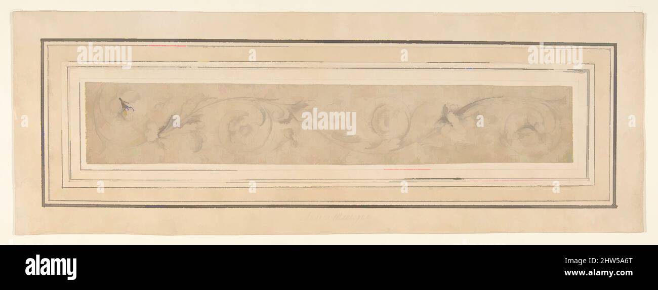 Art inspiré par Design of Rineaux., 1470–1510, encre stylo et brune, sur des traces de lignes de construction en craie noire ou point d'avance, 1 7/8 x 11 1/4in. (4,7 x 28,5cm), dessins, attribué au cercle d'Andrea Mantegna (Italien, Isola di Carturo 1430/31–1506 Mantua, oeuvres classiques modernisées par Artotop avec un peu de modernité. Formes, couleur et valeur, impact visuel accrocheur sur l'art émotions par la liberté d'œuvres d'art d'une manière contemporaine. Un message intemporel qui cherche une nouvelle direction créative. Artistes qui se tournent vers le support numérique et créent le NFT Artotop Banque D'Images Art inspiré par Design of Rineaux., 1470–1510, encre stylo et brune, sur des traces de lignes de construction en craie noire ou point d'avance, 1 7/8 x 11 1/4in. (4,7 x 28,5cm), dessins, attribué au cercle d'Andrea Mantegna (Italien, Isola di Carturo 1430/31–1506 Mantua, oeuvres classiques modernisées par Artotop avec un peu de modernité. Formes, couleur et valeur, impact visuel accrocheur sur l'art émotions par la liberté d'œuvres d'art d'une manière contemporaine. Un message intemporel qui cherche une nouvelle direction créative. Artistes qui se tournent vers le support numérique et créent le NFT Artotop Banque D'Images
