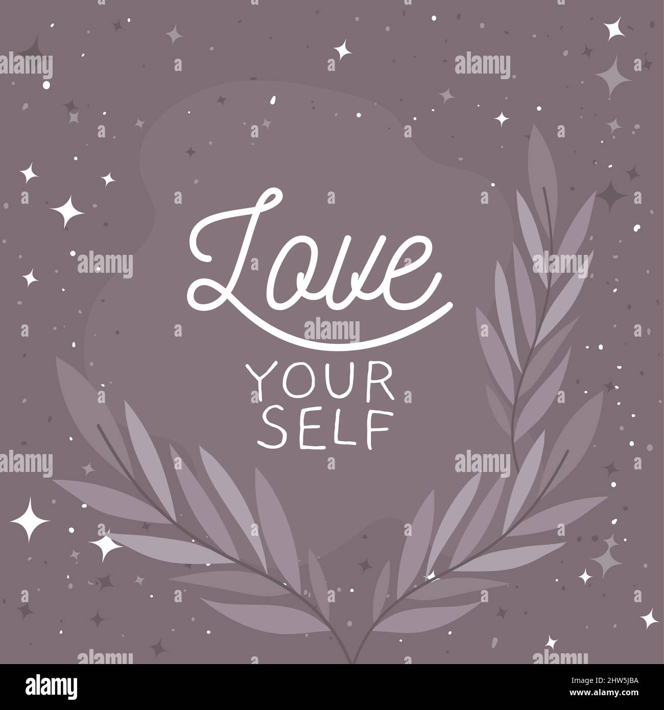 Citation De L Amour De Soi Image Vectorielle Stock Alamy
