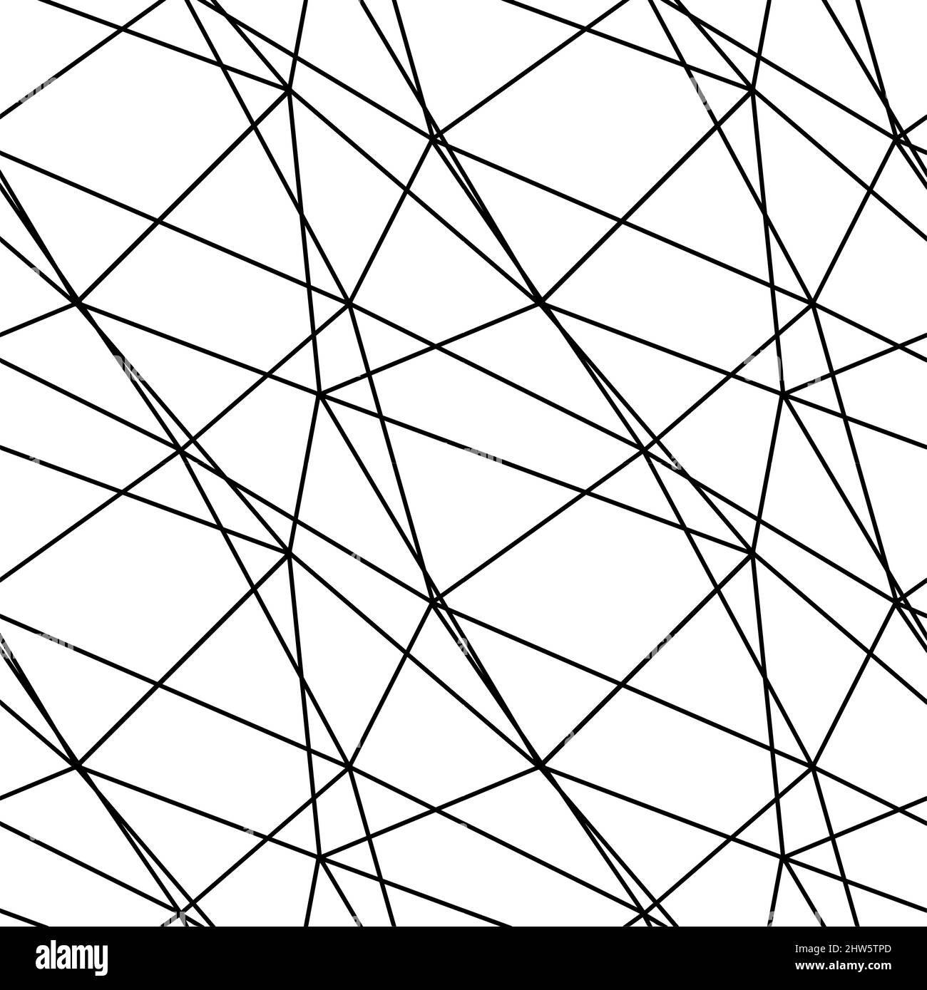 mosaïque triangulaire de lignes fines sans couture motif, arrière-plan pour le papier d'emballage textile. Illustration de Vecteur