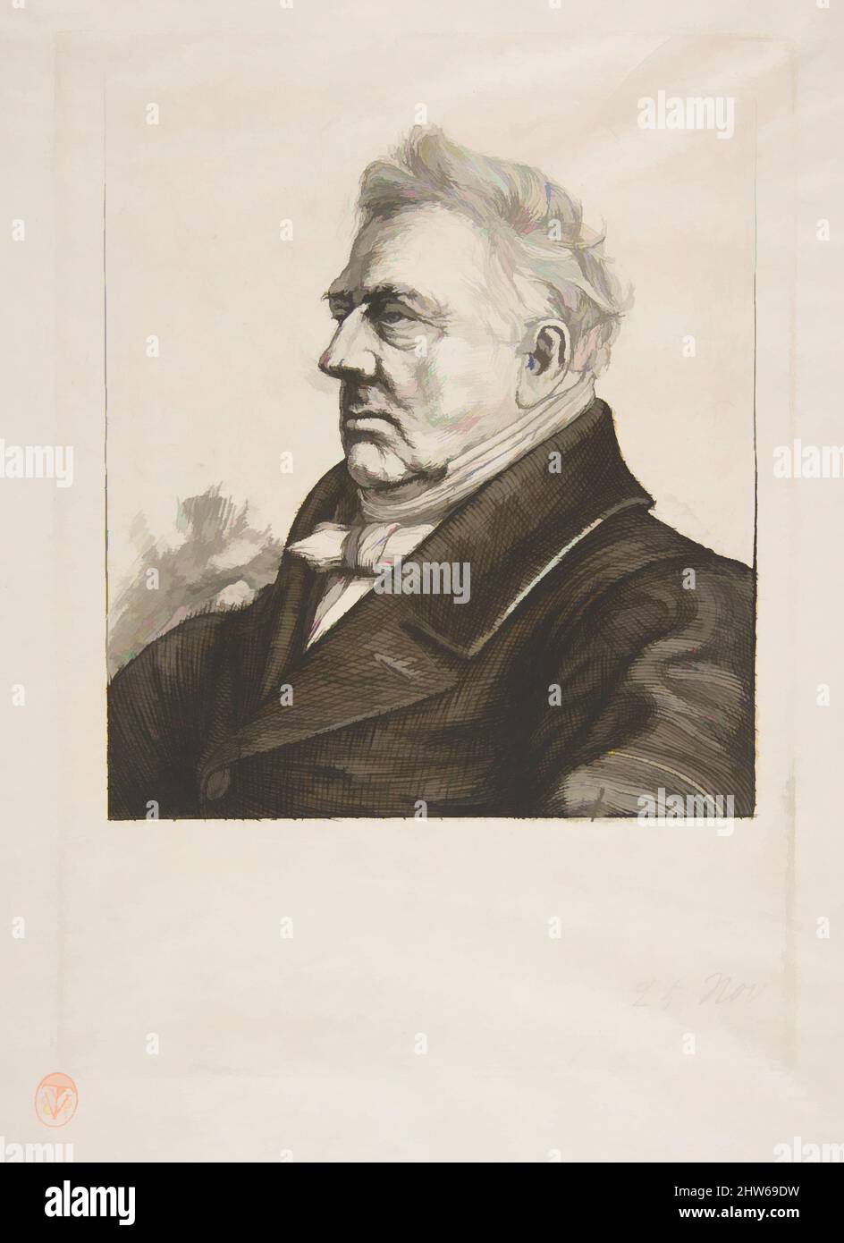 Art inspiré par l'archéologue breton Louis Jacques Marie Bizeul, après une photographie, 1861, gravure sur papier à poser; deuxième état de cinq, plaque: 6 1/2 x 4 5/8 po. (16,5 x 11,7 cm), Prints, Charles Meryon (français, 1821–1868, oeuvres classiques modernisées par Artotop avec une touche de modernité. Formes, couleur et valeur, impact visuel accrocheur sur l'art émotions par la liberté d'œuvres d'art d'une manière contemporaine. Un message intemporel qui cherche une nouvelle direction créative. Artistes qui se tournent vers le support numérique et créent le NFT Artotop Banque D'Images