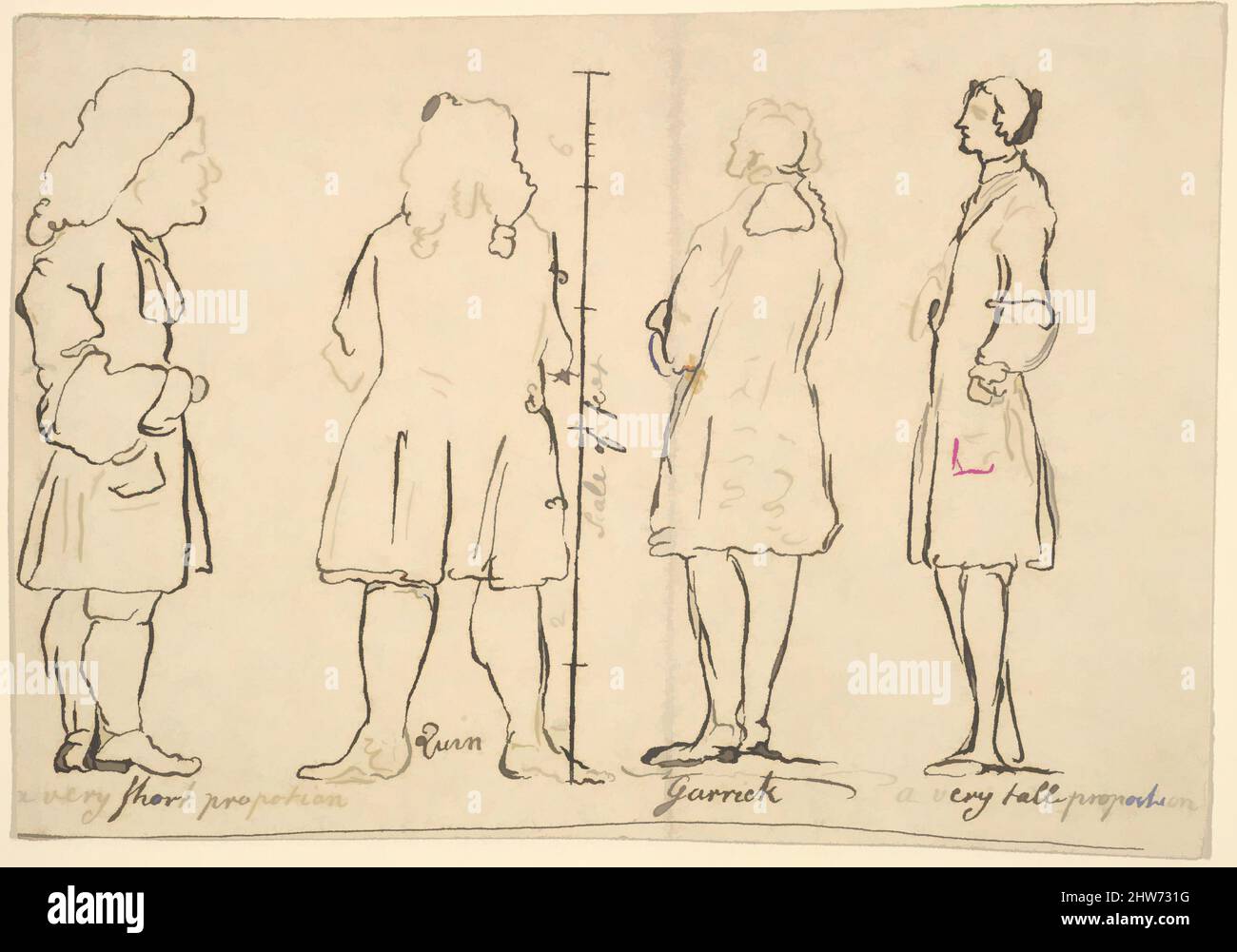 Art inspiré par les esquisses de Quin et Garrick, 12 mai 1797, Etching, feuille: 4 13/16 x 7 po. (12,2 x 17,8 cm), Prints, d'après William Hogarth (britannique, Londres 1697–1764 Londres, les œuvres classiques modernisées par Artotop avec une touche de modernité. Formes, couleur et valeur, impact visuel accrocheur sur l'art émotions par la liberté d'œuvres d'art d'une manière contemporaine. Un message intemporel qui cherche une nouvelle direction créative. Artistes qui se tournent vers le support numérique et créent le NFT Artotop Banque D'Images