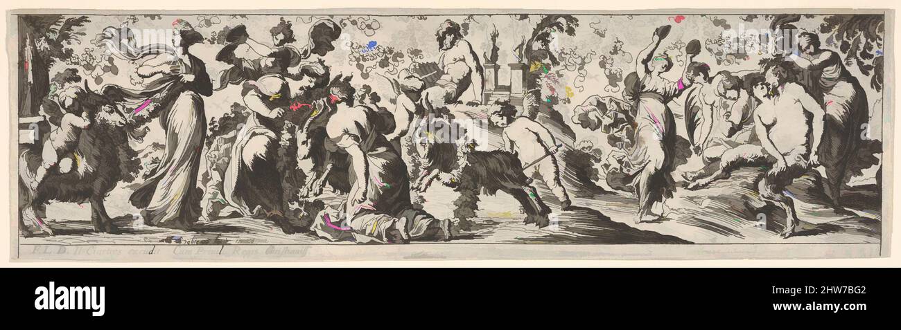 Art inspiré par les grandes Frisess' (6 de 12), avant 1626, Etching, feuille : 2 13/16 x 9 3/4 po. (7,1 x 24,8 cm), tirages, Pierre Brebiette (français, Mantes-sur-Seine ca. 1598–1642 Paris, oeuvres classiques modernisées par Artotop avec une touche de modernité. Formes, couleur et valeur, impact visuel accrocheur sur l'art émotions par la liberté d'œuvres d'art d'une manière contemporaine. Un message intemporel qui cherche une nouvelle direction créative. Artistes qui se tournent vers le support numérique et créent le NFT Artotop Banque D'Images