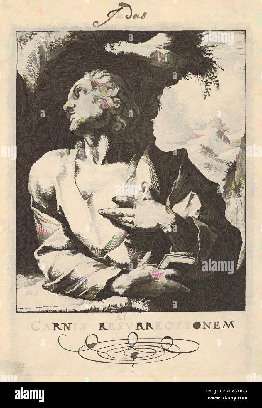 Art inspiré par Saint Jude Thaddeus, du Christ, des Apôtres et de Saint Paul avec le Credo, ca. 1589, gravure, plaque : 5 7/8 × 4 1/8 po. (15 × 10,4 cm), Prints, Hendrick Goltzius (Netherlandish, Mühlbracht 1558–1617 Haarlem, œuvres classiques modernisées par Artotop avec une touche de modernité. Formes, couleur et valeur, impact visuel accrocheur sur l'art émotions par la liberté d'œuvres d'art d'une manière contemporaine. Un message intemporel qui cherche une nouvelle direction créative. Artistes qui se tournent vers le support numérique et créent le NFT Artotop Banque D'Images Art inspiré par Saint Jude Thaddeus, du Christ, des Apôtres et de Saint Paul avec le Credo, ca. 1589, gravure, plaque : 5 7/8 × 4 1/8 po. (15 × 10,4 cm), Prints, Hendrick Goltzius (Netherlandish, Mühlbracht 1558–1617 Haarlem, œuvres classiques modernisées par Artotop avec une touche de modernité. Formes, couleur et valeur, impact visuel accrocheur sur l'art émotions par la liberté d'œuvres d'art d'une manière contemporaine. Un message intemporel qui cherche une nouvelle direction créative. Artistes qui se tournent vers le support numérique et créent le NFT Artotop Banque D'Images