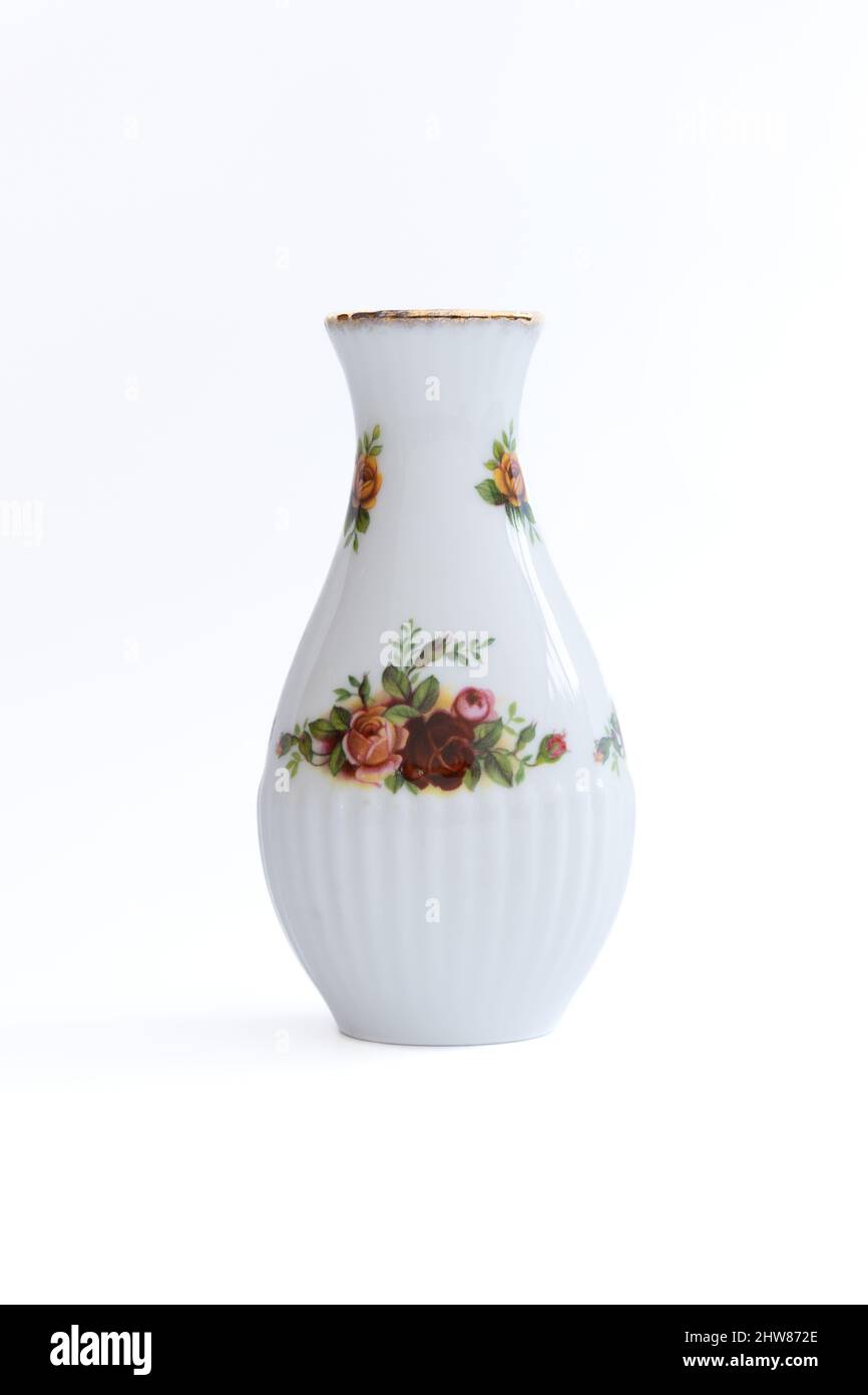 Royal Albert Bone Chine Old Country Roses design Banque D'Images