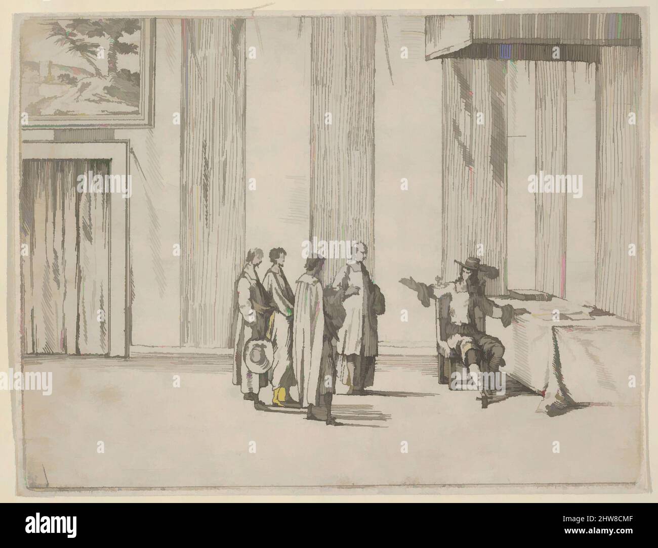 L'art inspiré par Francesco I d'Este prend un soin particulier de veiller à ce que la justice soit observée, de l'IDEA di un principe ed Eroe Cristiano dans Francesco I d'Este, di Modène e Reggio Duca VIII ..., 1659, Etching, feuille: 4 13/16 × 6 5/16 po. (12,3 × 16 cm), Prints, Bartolomeo Fenice (Fénis, oeuvres classiques modernisées par Artotop avec une touche de modernité. Formes, couleur et valeur, impact visuel accrocheur sur l'art émotions par la liberté d'œuvres d'art d'une manière contemporaine. Un message intemporel qui cherche une nouvelle direction créative. Artistes qui se tournent vers le support numérique et créent le NFT Artotop Banque D'Images