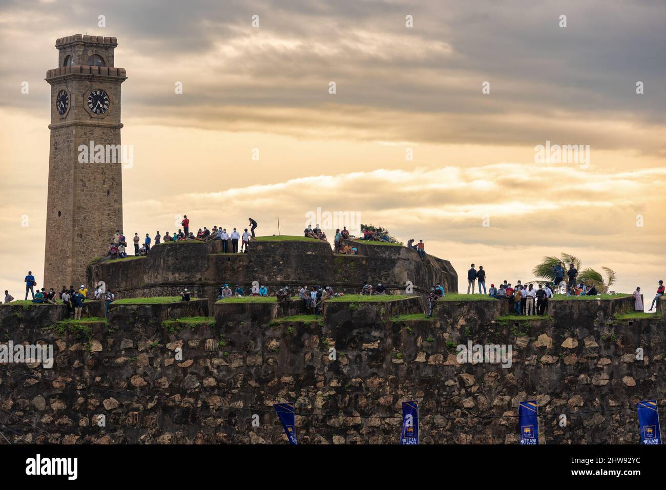 Stade de Cricket International Galle Banque D'Images