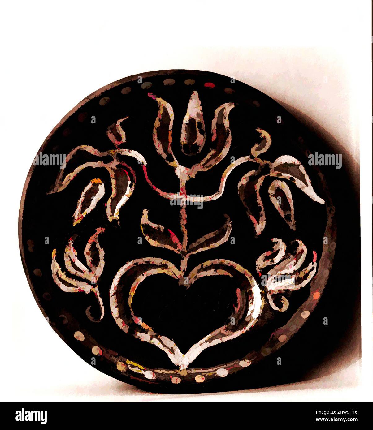 Art inspiré par plate, ca0–24, fabriqué dans le comté de Berks, Pennsylvanie, États-Unis, américain, faïence ; Redware, 9 po (22,9 cm), céramique, peut-être Daniel Dry, active ca. 1820-80, oeuvres classiques modernisées par Artotop avec une touche de modernité. Formes, couleur et valeur, impact visuel accrocheur sur l'art émotions par la liberté d'œuvres d'art d'une manière contemporaine. Un message intemporel qui cherche une nouvelle direction créative. Artistes qui se tournent vers le support numérique et créent le NFT Artotop Banque D'Images