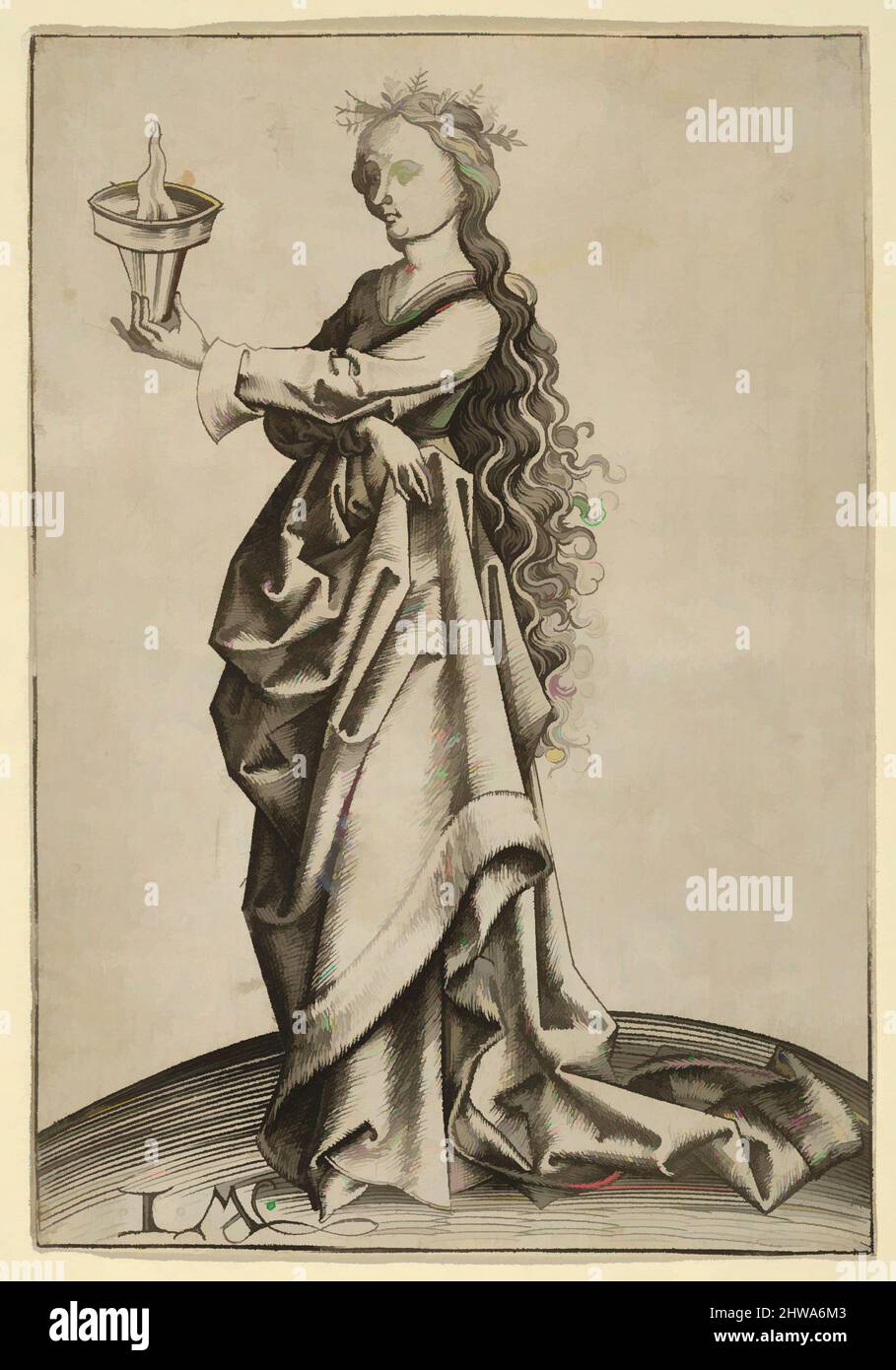 Art inspiré par les dessins et les estampes, l'impression, la troisième Vierge de Sage, artiste, After, Martin Schongauer, Israël van Meckenem, German, Colmar, Classic œuvres modernisées par Artotop avec une touche de modernité. Formes, couleur et valeur, impact visuel accrocheur sur l'art émotions par la liberté d'œuvres d'art d'une manière contemporaine. Un message intemporel qui cherche une nouvelle direction créative. Artistes qui se tournent vers le support numérique et créent le NFT Artotop Banque D'Images