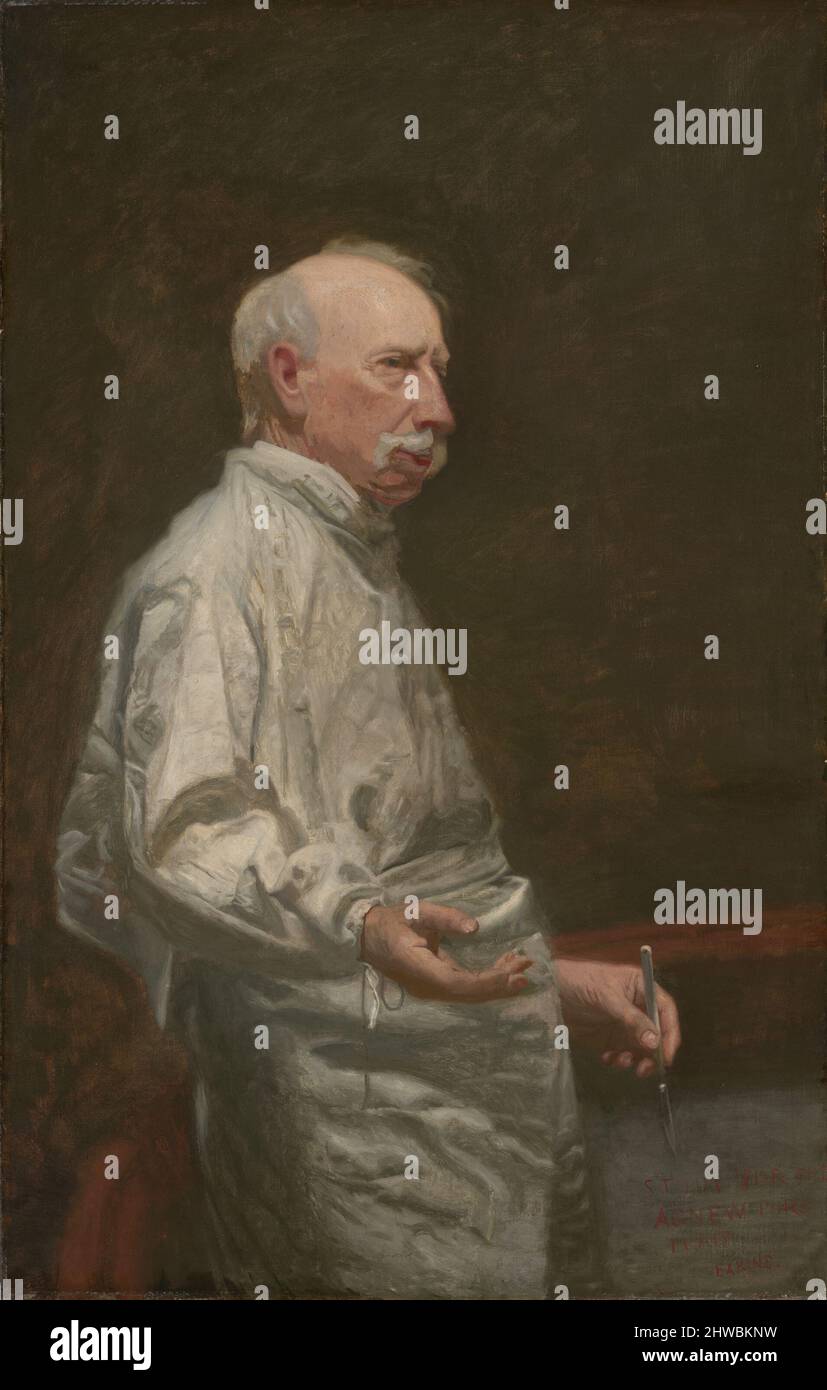 Dr Agnew (Dr D. Hayes Agnew) (1818-1892). Artiste: Thomas Eakins, américain, 1844–1916 Banque D'Images