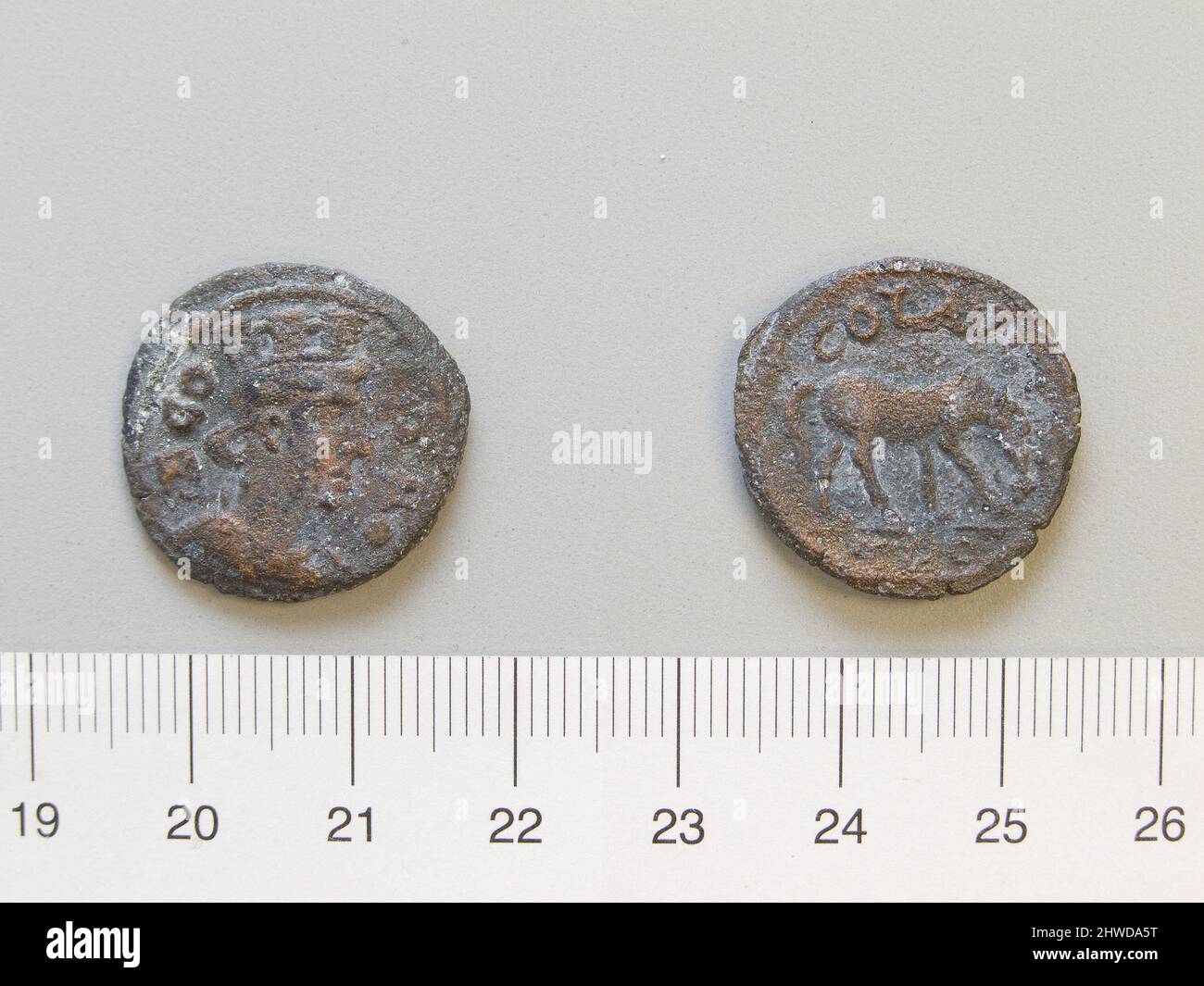 Pièce de monnaie de Alexandria Troas. Menthe: Alexandrie Troas artiste: Inconnu Banque D'Images