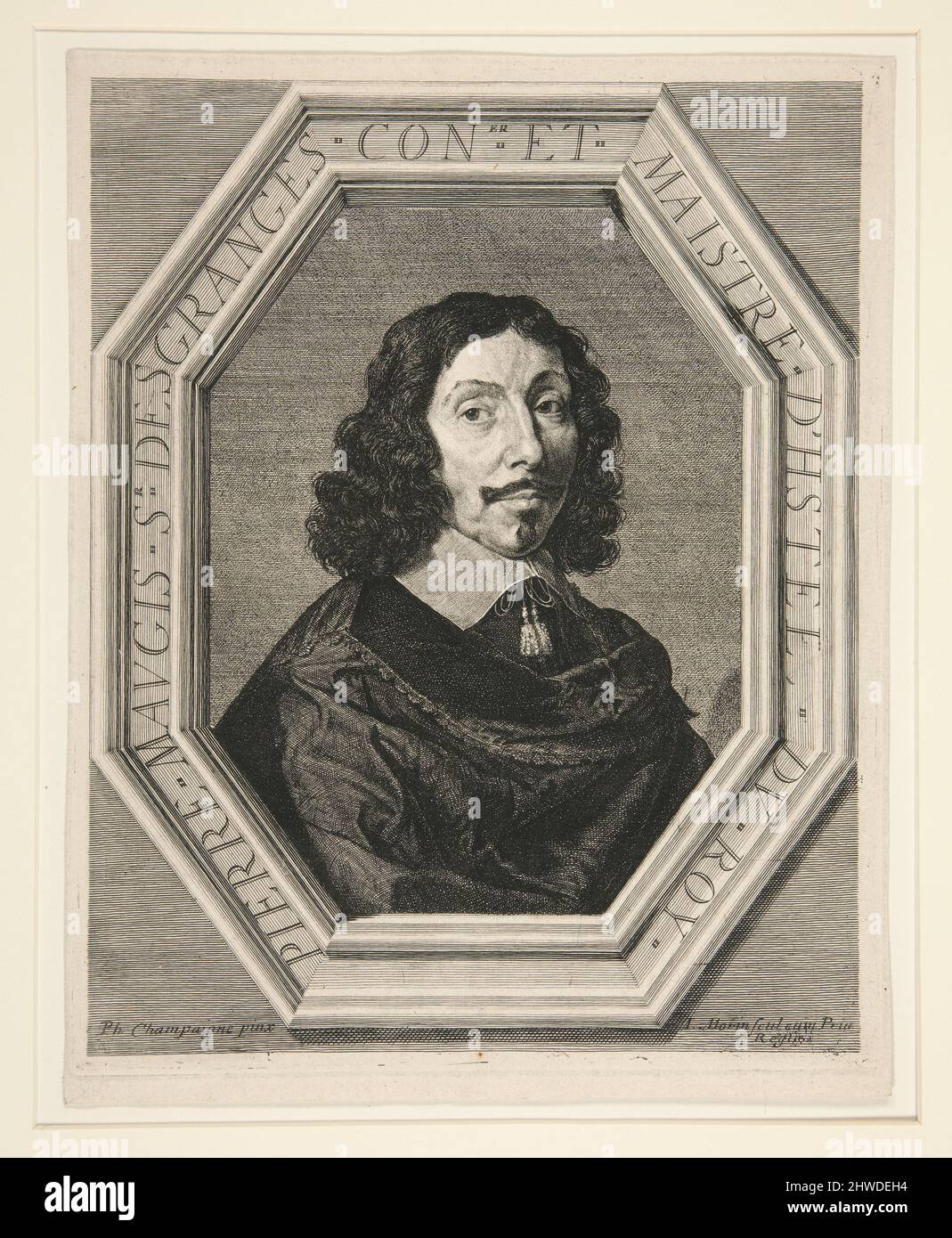 Pierre Mauges des Granges. Artiste: Jean Morin, français, ca. 1605–1650 Banque D'Images