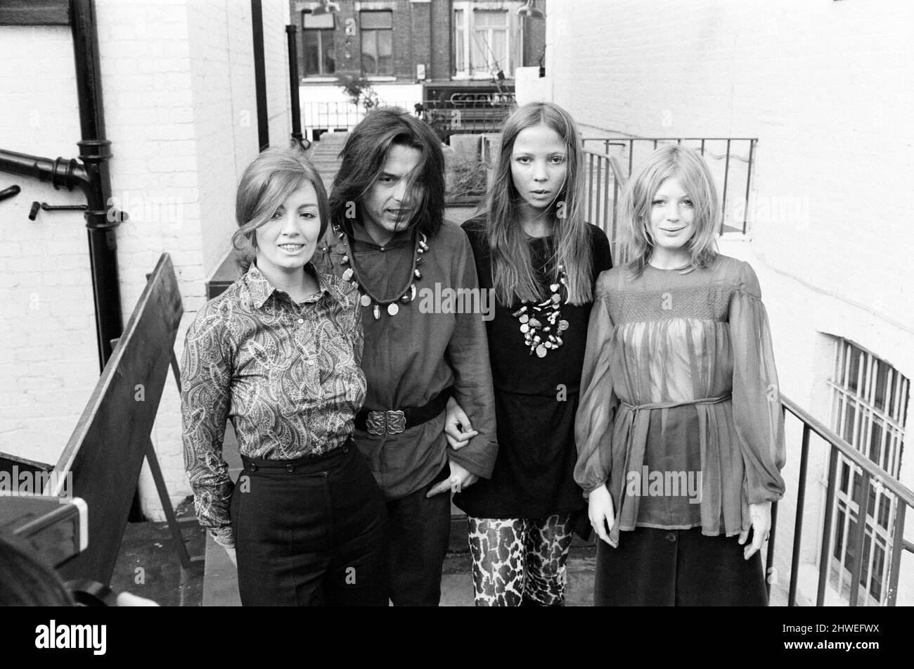 David bailey and penelope tree Banque d'image et photos Alamy