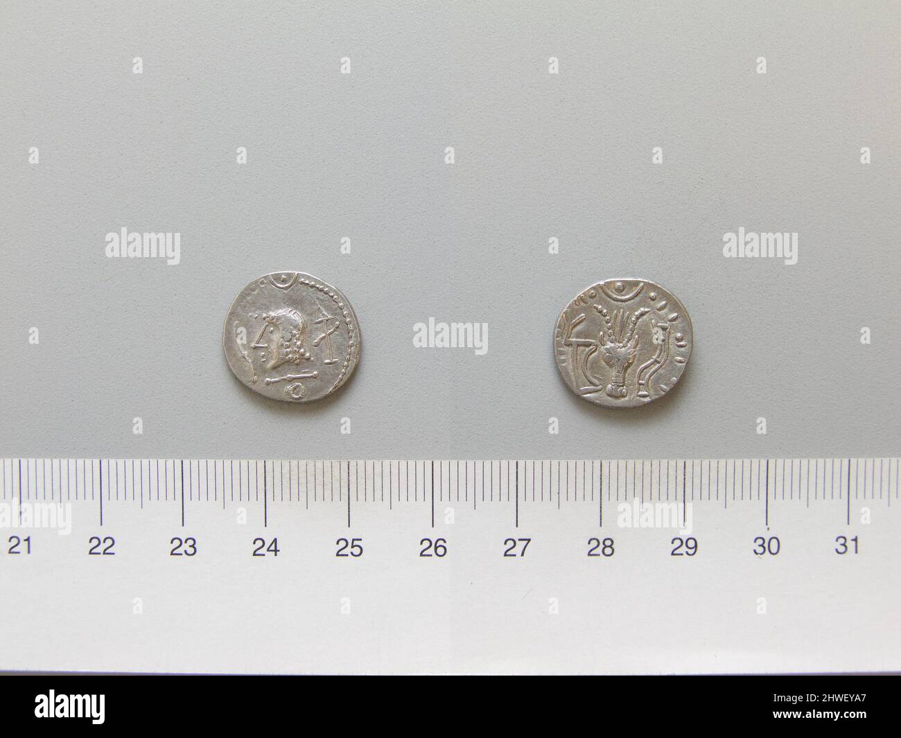 1 drachme d'Arabie Felix. Menthe: Arabia Felix artiste: Inconnu Banque D'Images