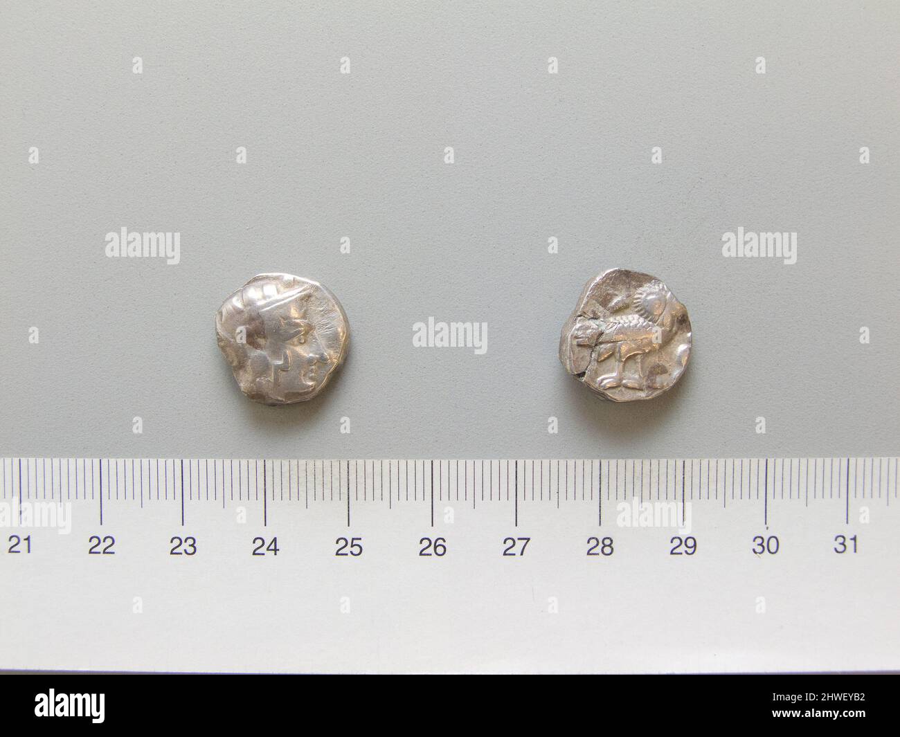 1 drachme d'Arabie Felix. Menthe: Arabia Felix artiste: Inconnu Banque D'Images