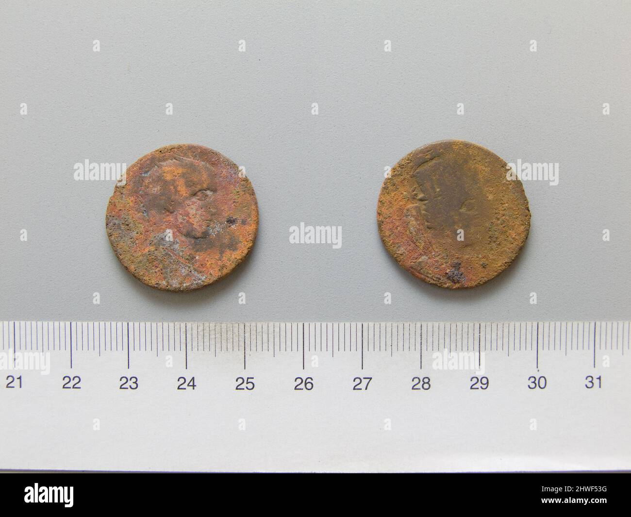 Pièce de Dura Europos. Artiste : inconnu Banque D'Images