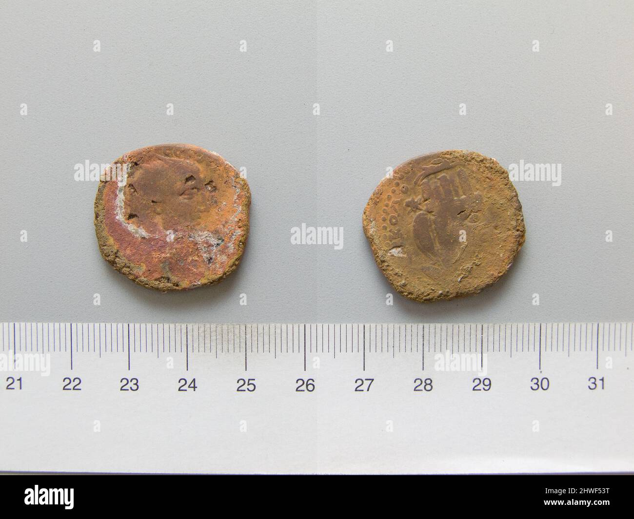 Pièce de Dura Europos. Artiste : inconnu Banque D'Images